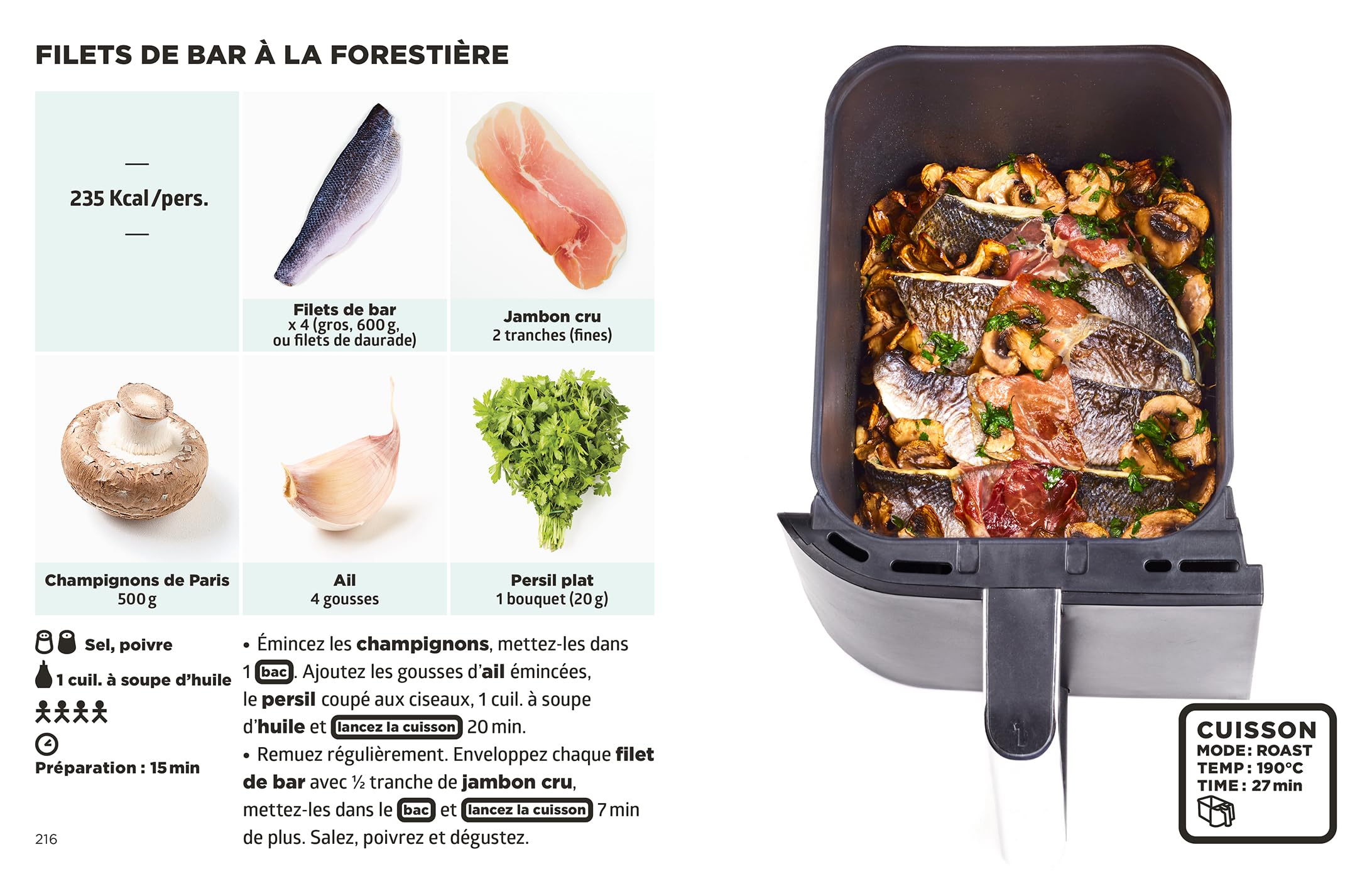 Simplissime NINJA Recettes Light au airfryer