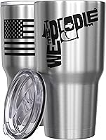 Vista 52 de We The People Holsters - Vaso térmico de 30 onzas, Únete o Muere, Negro