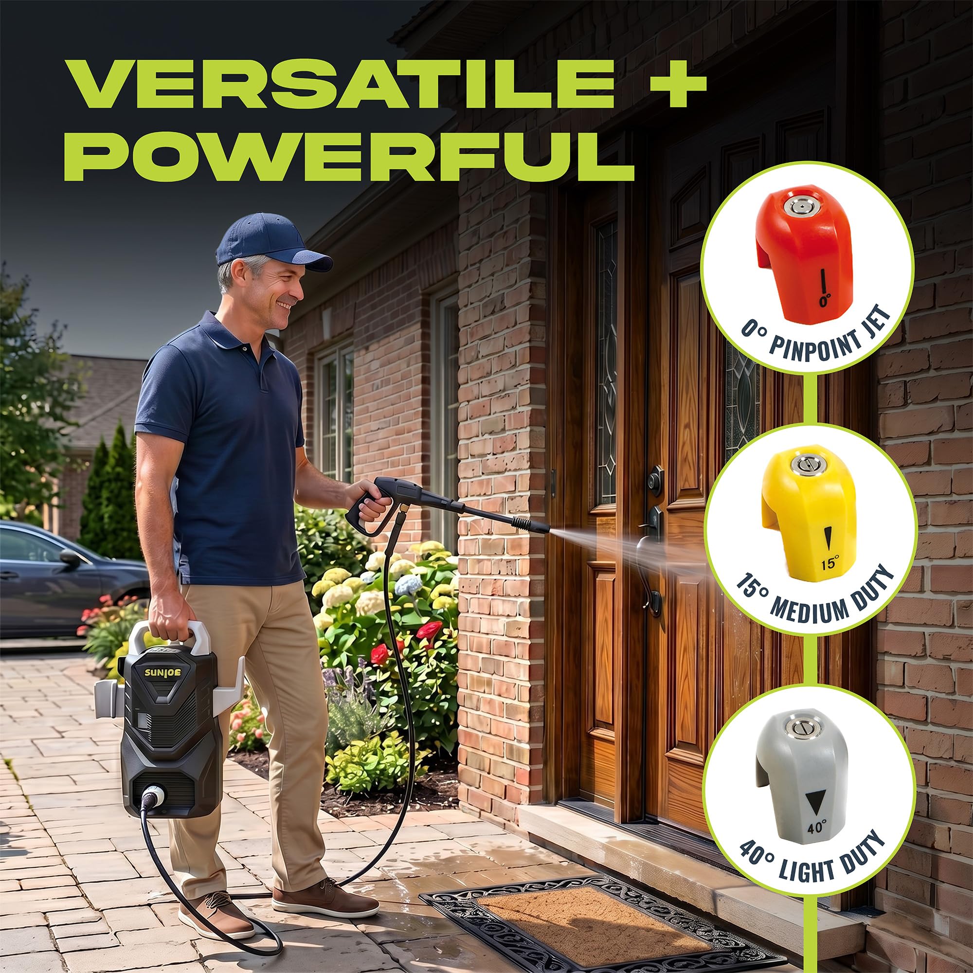 Amazon.com : Sun Joe Electric Pressure Washer with Foam Cannon