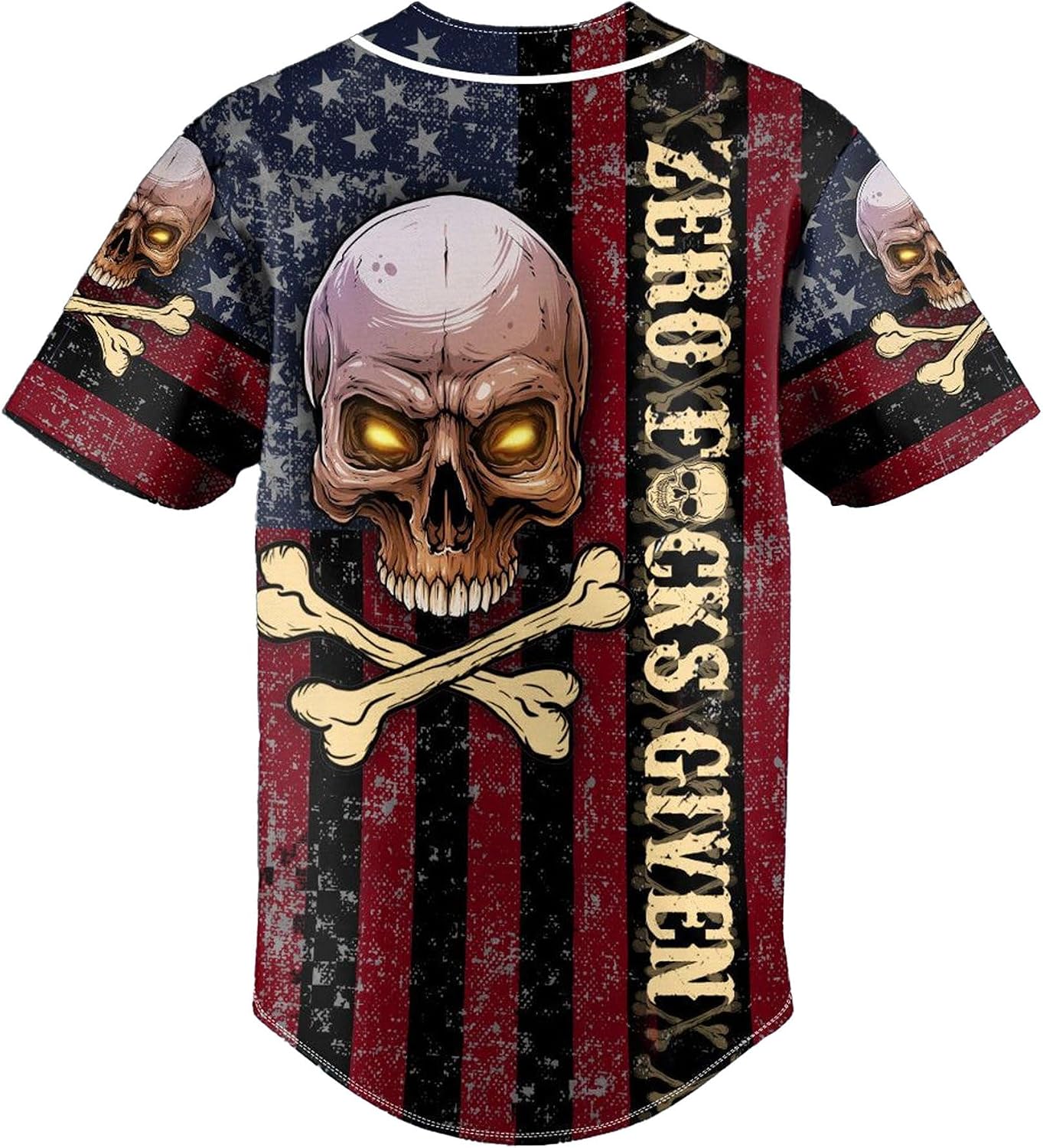 Patriots Jersey American Flag Baseball Jersey Skull Shirt for Men Custom Baseball Jersey for Women Kids