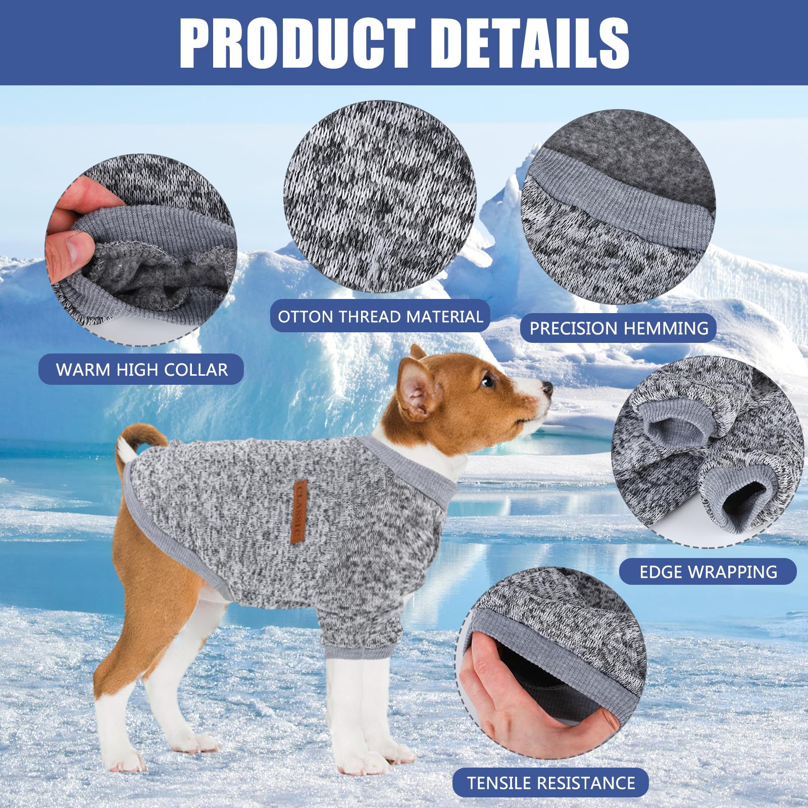 Kuscheliger Hundepullover Für Kleine Hunde & Katzen – Weicher Winterpullover In Rosa (Größe S)