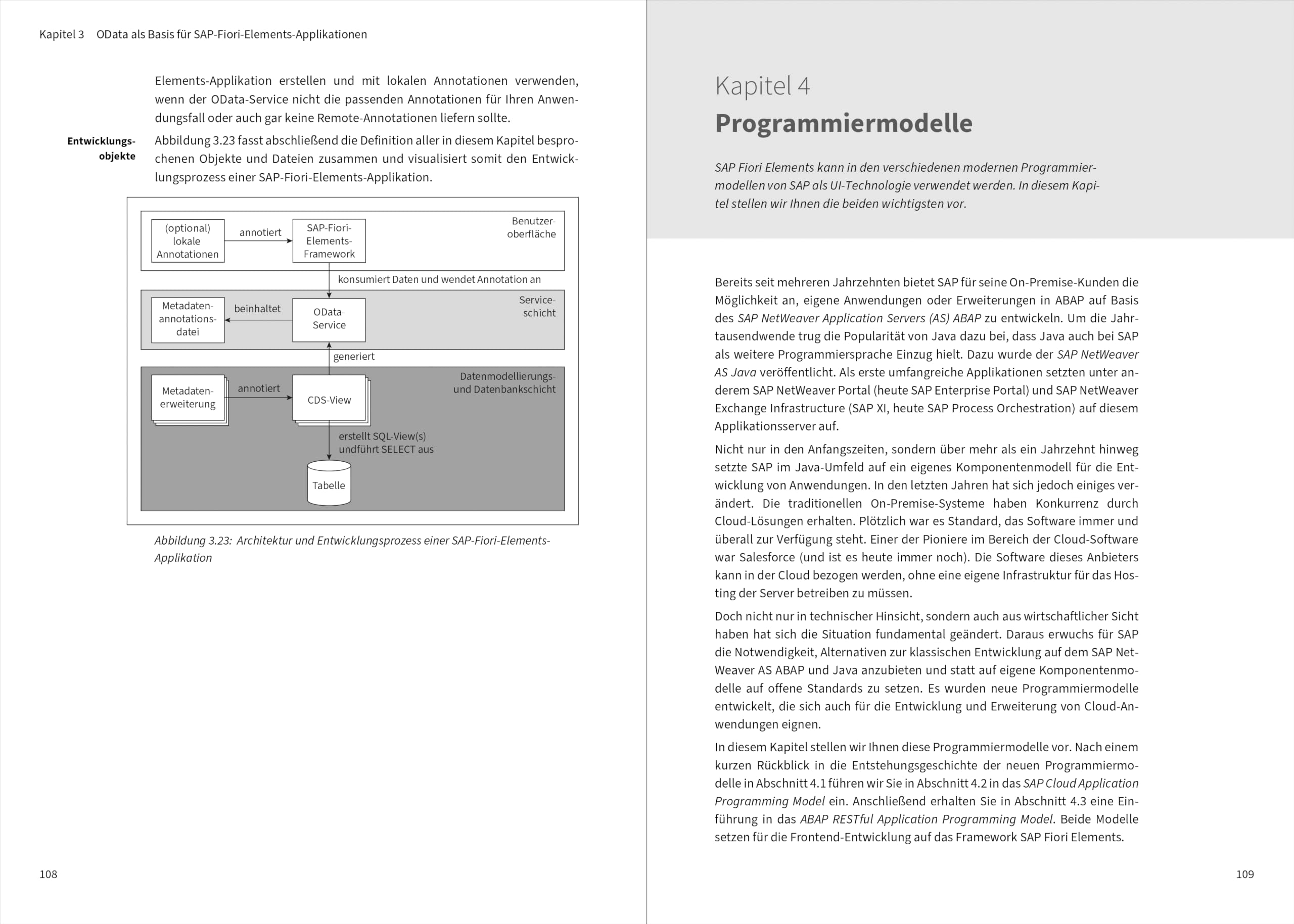 SAP Fiori Elements: Grundlagen, Entwicklung und Erweiterung. Inkl. KI-Unterstützung und Flexible Programming Model – Ausgabe 2026