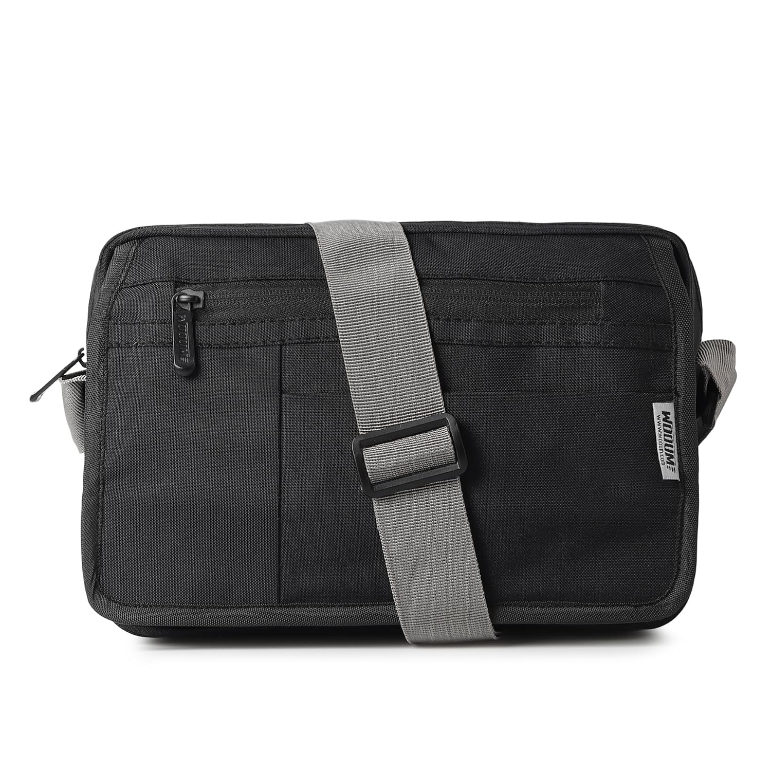 Wooum Sling Bag Cross Body Bag Travel Side Bag Office Bag Shoulder Bag Travel Pouch Leisure Bag Money Bag for Adults – Dark Grey