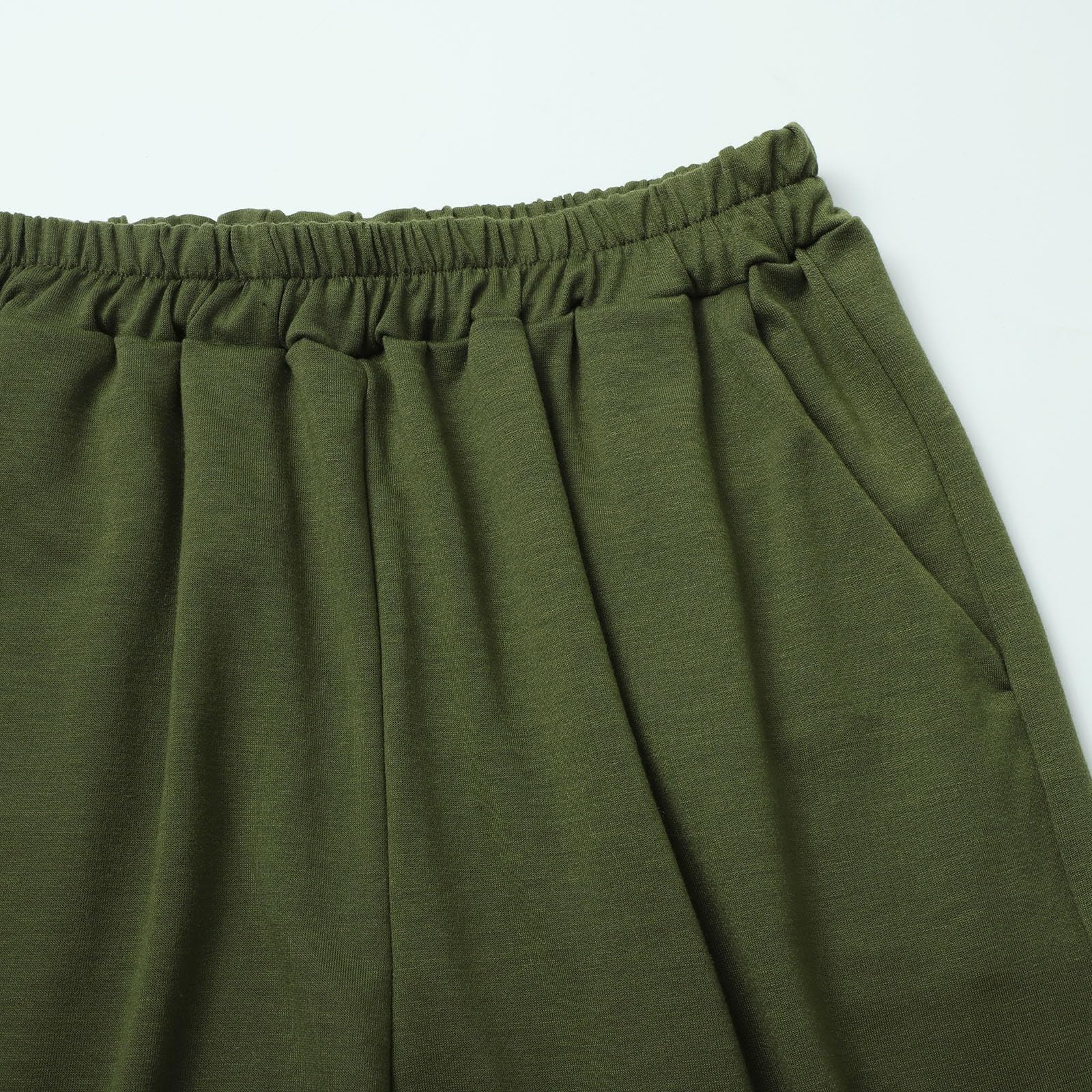 Pantalones de chándal largos para mujer, pierna ancha, pantalones de ocio