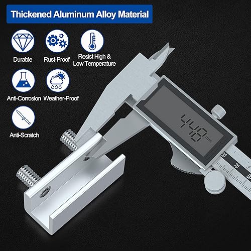 Miniatura 3 de RELIANCER 8 juegos de cerraduras de ventana deslizantes, topes de ventana de puerta de seguridad de aluminio, cerradura de seguridad ajustable para