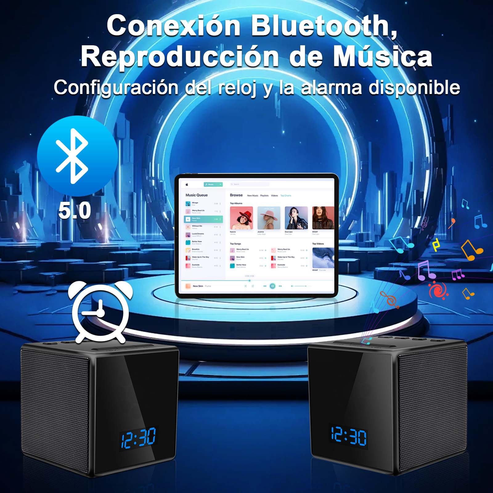 Camara Espia WiFi Movil Oculta, Portátil Camaras Espias Camufladas para Interior/Exterior,HD 1080P Mini Cámara Espía Inalámbrica con Bluetooth 5.0/Detección de Movimiento/Reproducción de Música