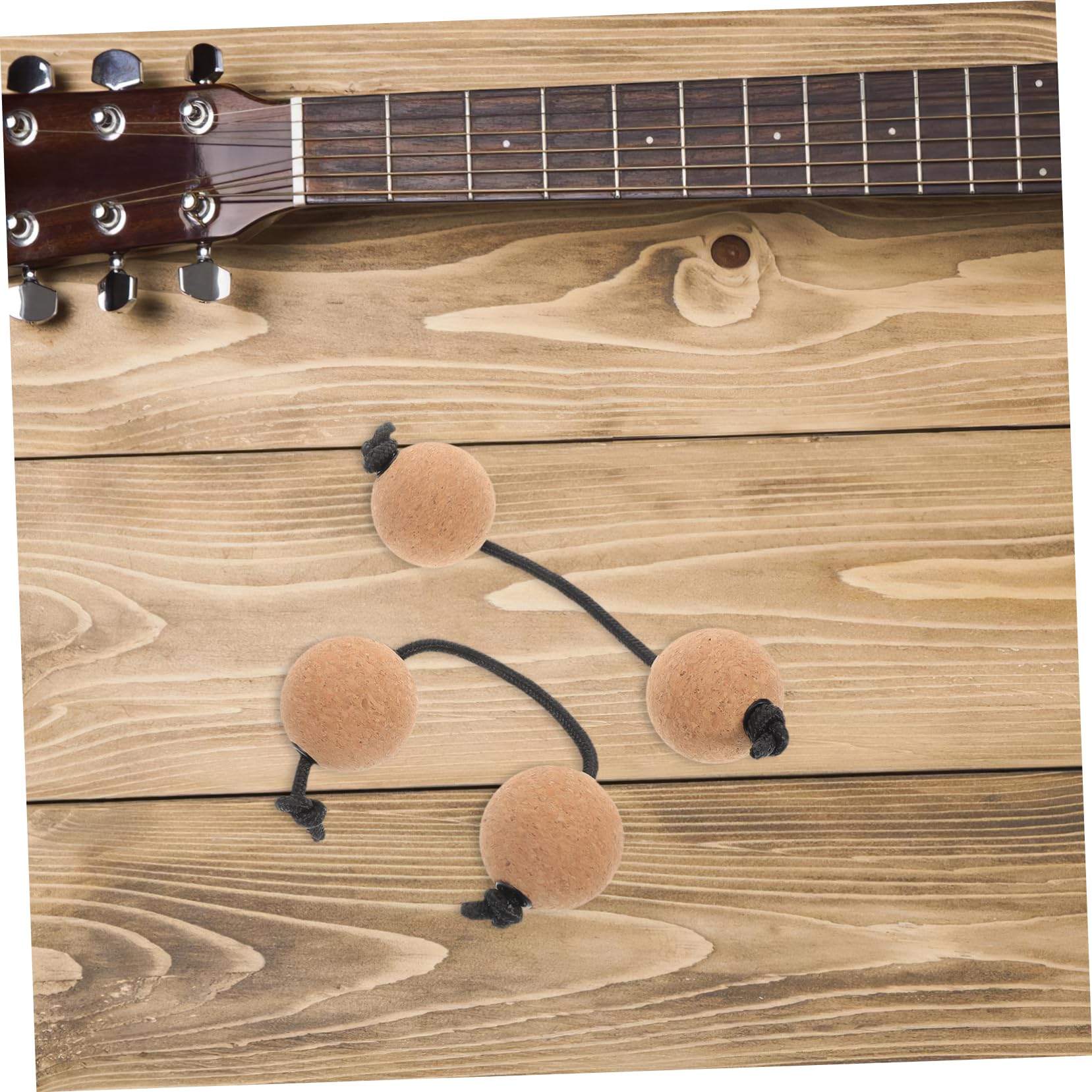 Kashaka Shaker Musical Main, 2 Paires, Bois et Sable