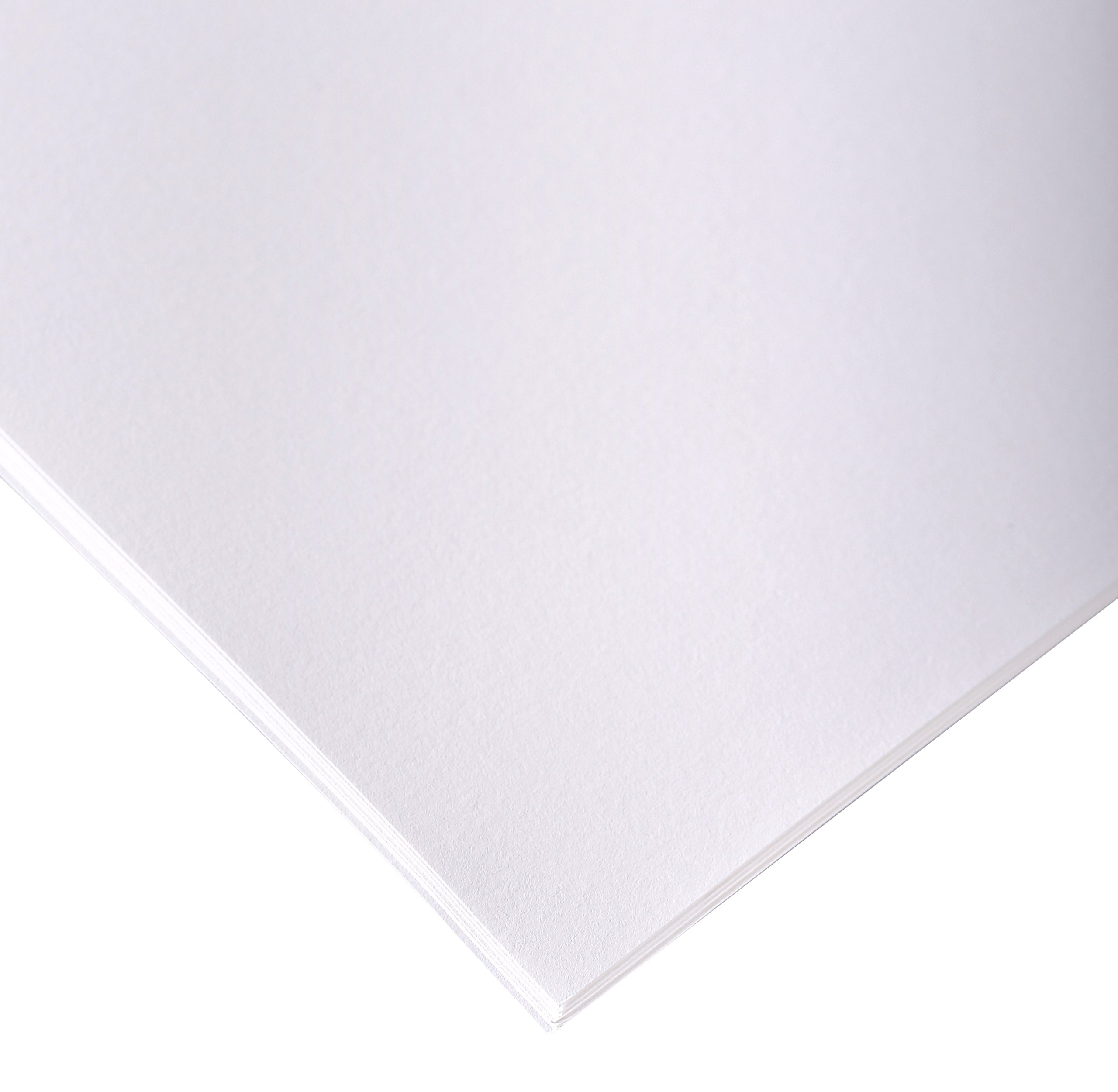 Clairefontaine 93700C Paquet Papier Dessin à Grain - 100 Feuilles Papier Dessin Blanc au Grain Marqué - A4 21x29,​7 cm 125g - Idéal pour le Dessin au Crayon, Feutre et Fusain
