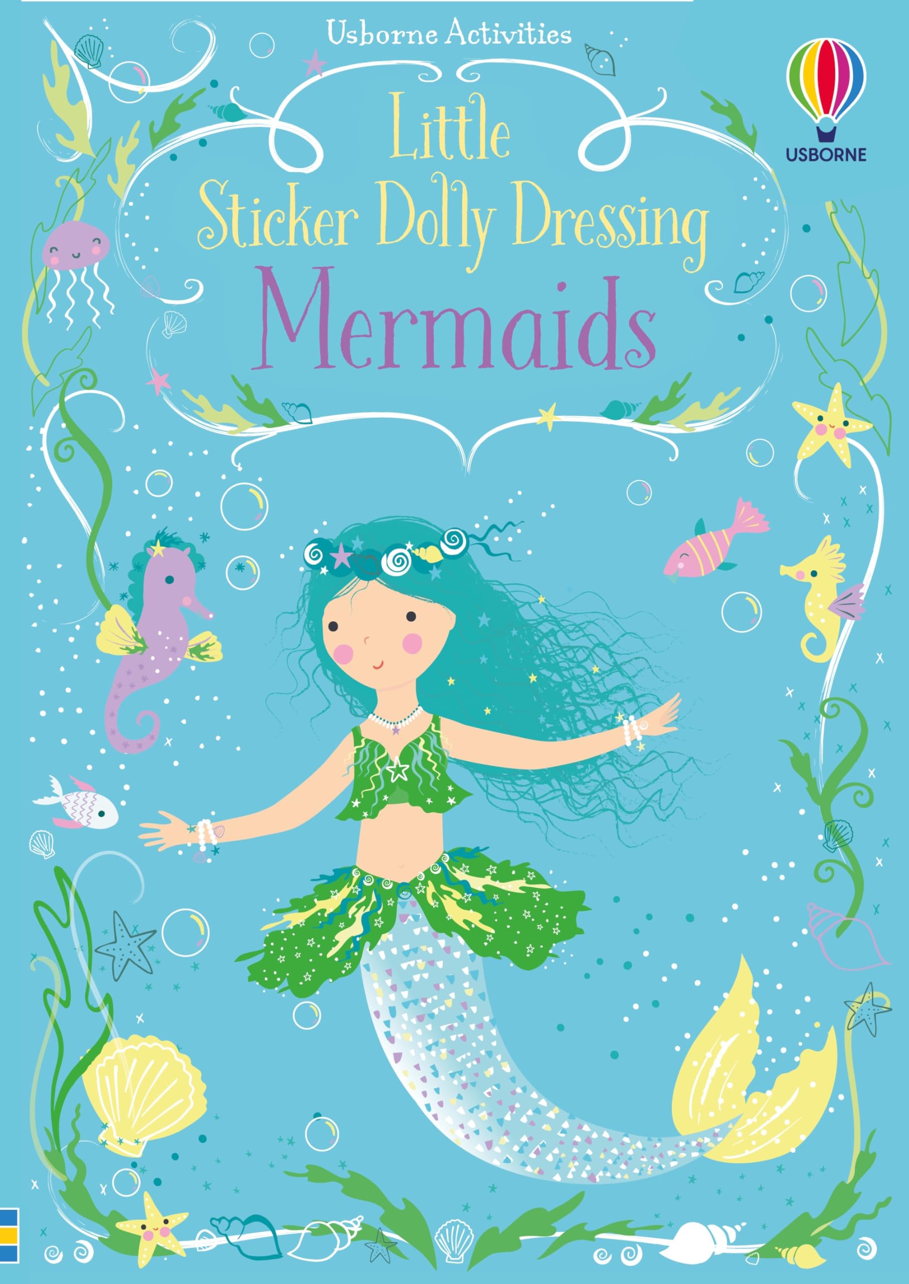 Little Sticker Dolly Dressing Mermaid: An Interactive Sticker Adventure With Dress-Up Fun For Kids Exploring Mermaids and other Sea Creatures Paperback – Sticker Book, August 15, 2023