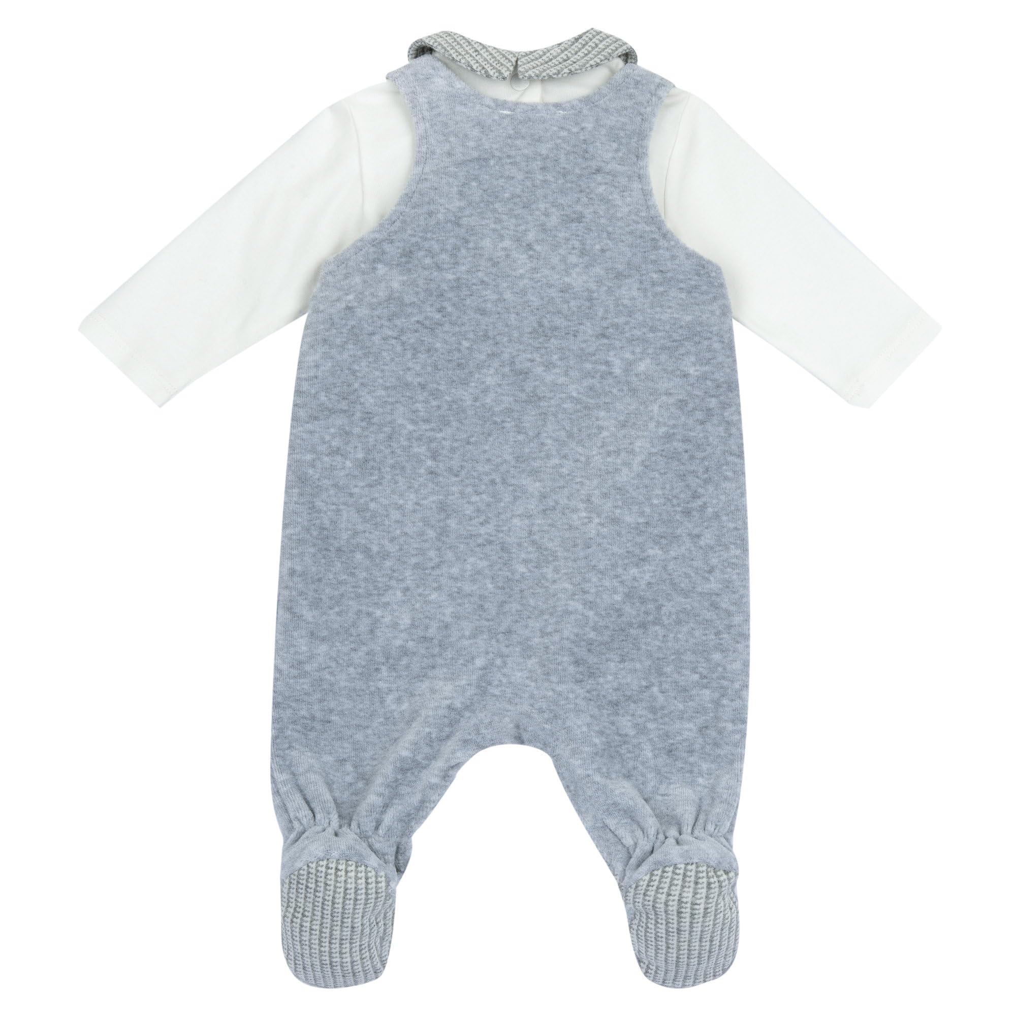 Chicco, Komplett Set T-shirt und Latzhose, Kinder Kleidung, Designed In Italy