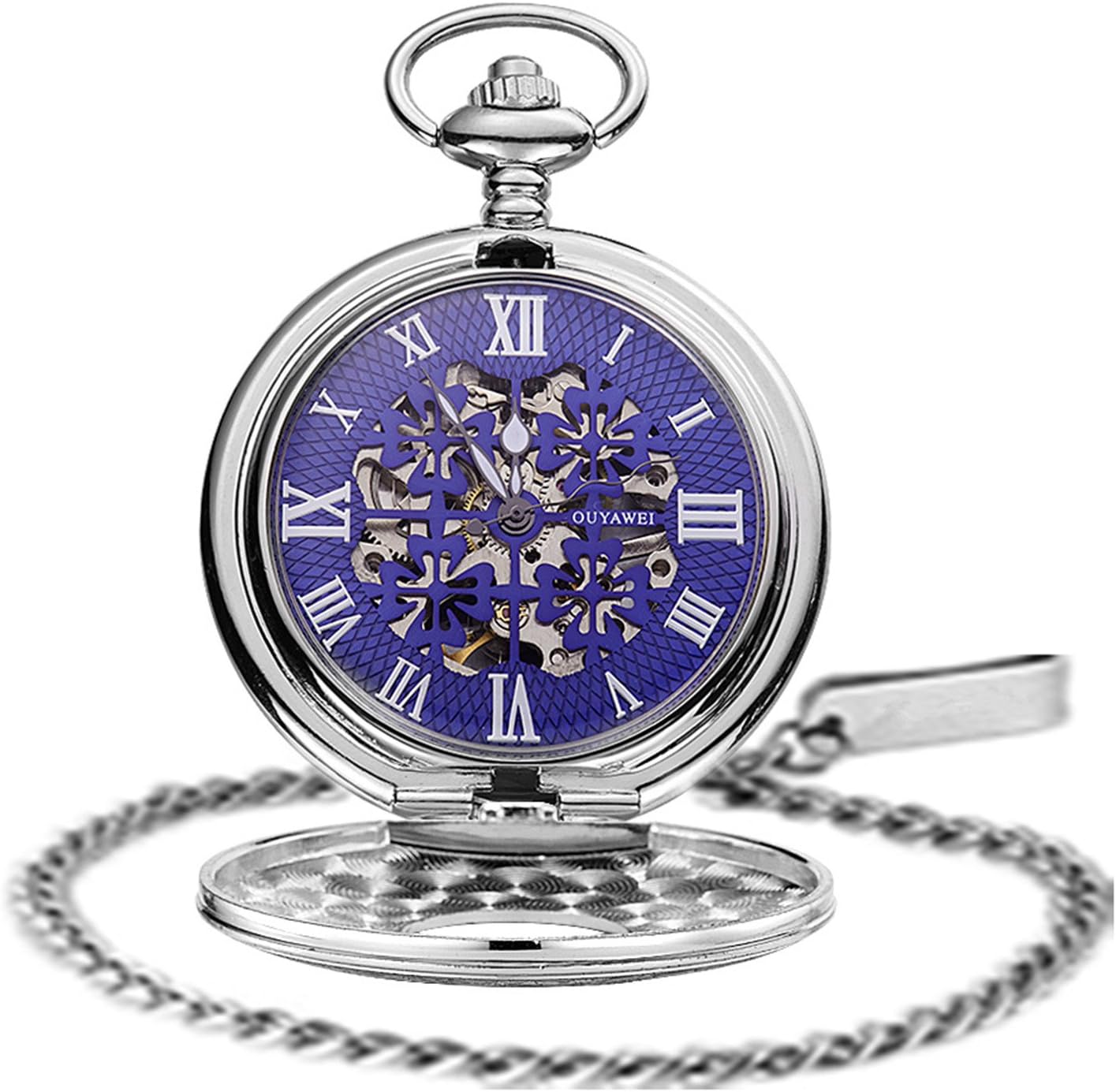 Pocket Watches with Gifts Chain… Clothing, Shoes & Jewelry