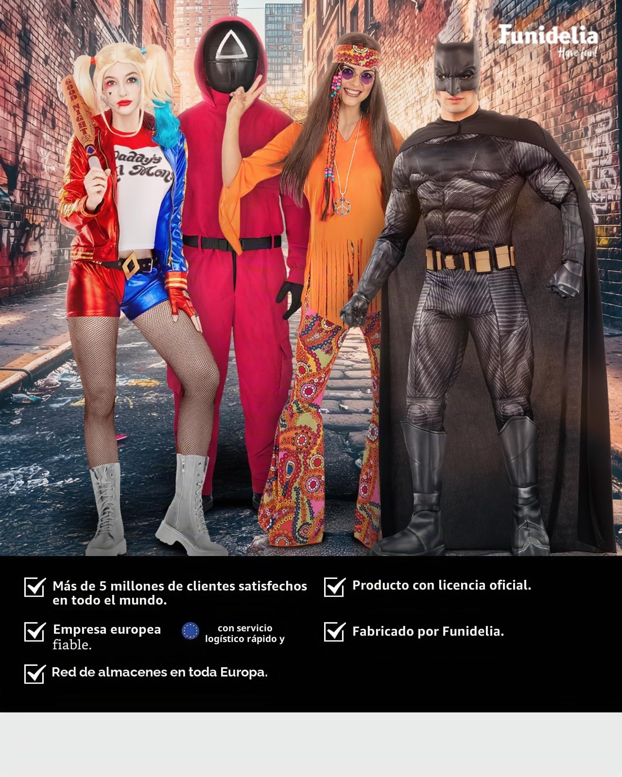 Funidelia Disfraz Oficial de la Casa de Papel con fusil para hombre y mujer, Incluye mono y máscara, Ladrón - Traje para adultos para fiestas, Carnaval y Halloween - Talla XXL