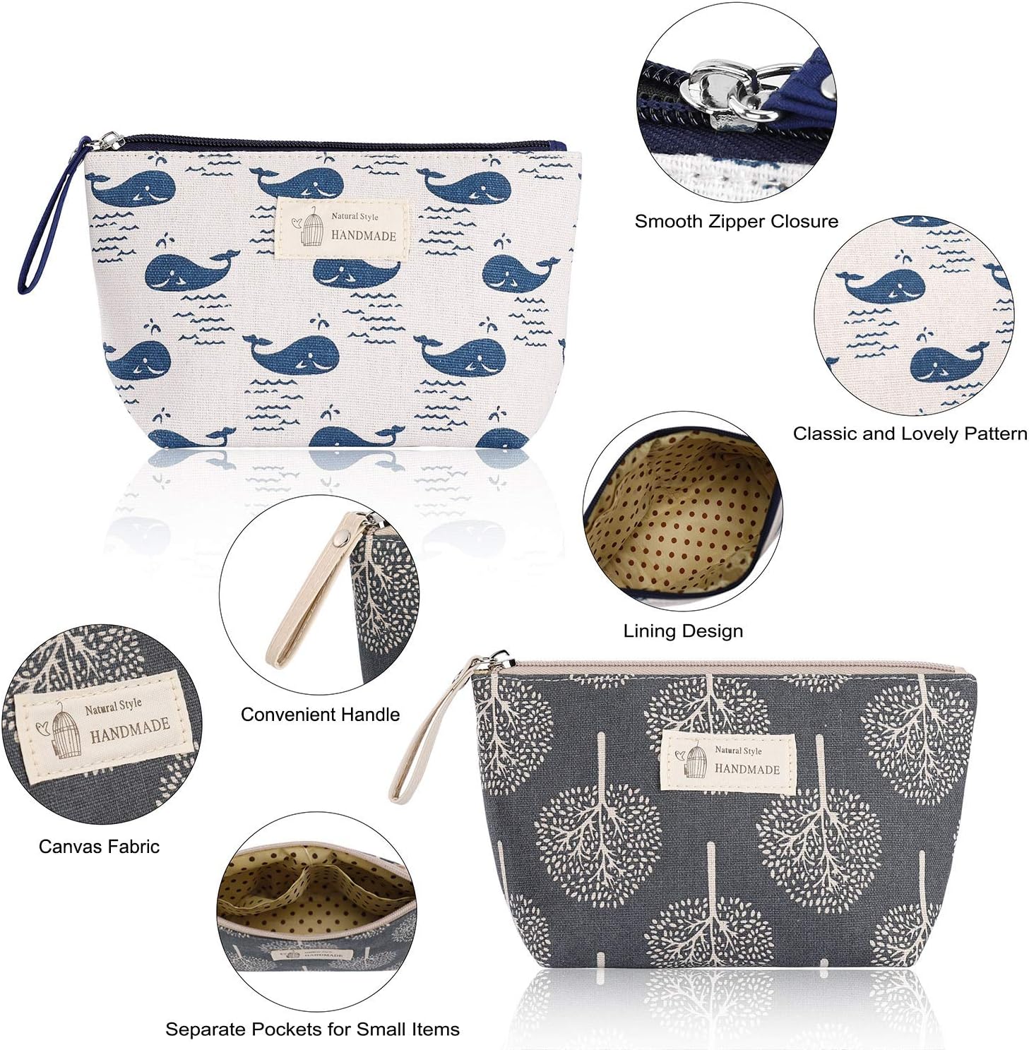 Grande Trousse Et Pochette De Maquillage Doree Taperso Avec Motif Tete De Mort Love Personnalisee