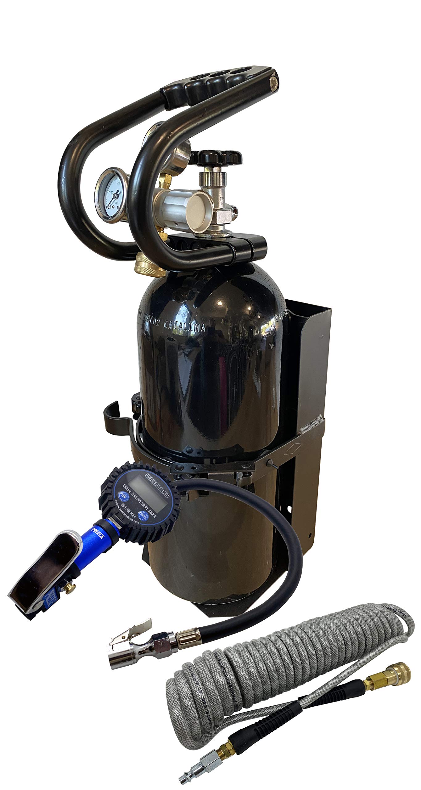 Buy 10 lb Co2 Carbon Dioxide Cylinder, High Flow 250 PSI Co2 Regulator