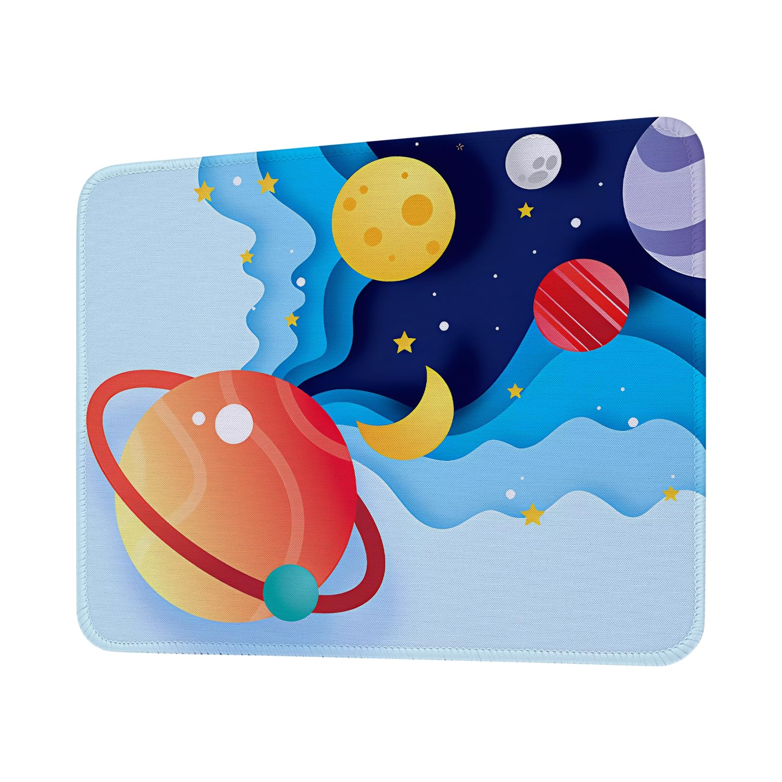 Space Rocket Mouse Pad Solar System Gaming Mouse Pad (Space MP-5)