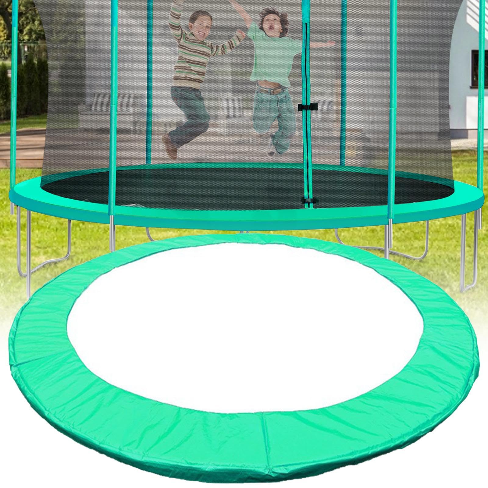 Podkładka do trampoliny, wymienna osłona sprężynowa do trampoliny, do konserwacji sprzętu sportowego, wodoodporna część do parku, placu zabaw