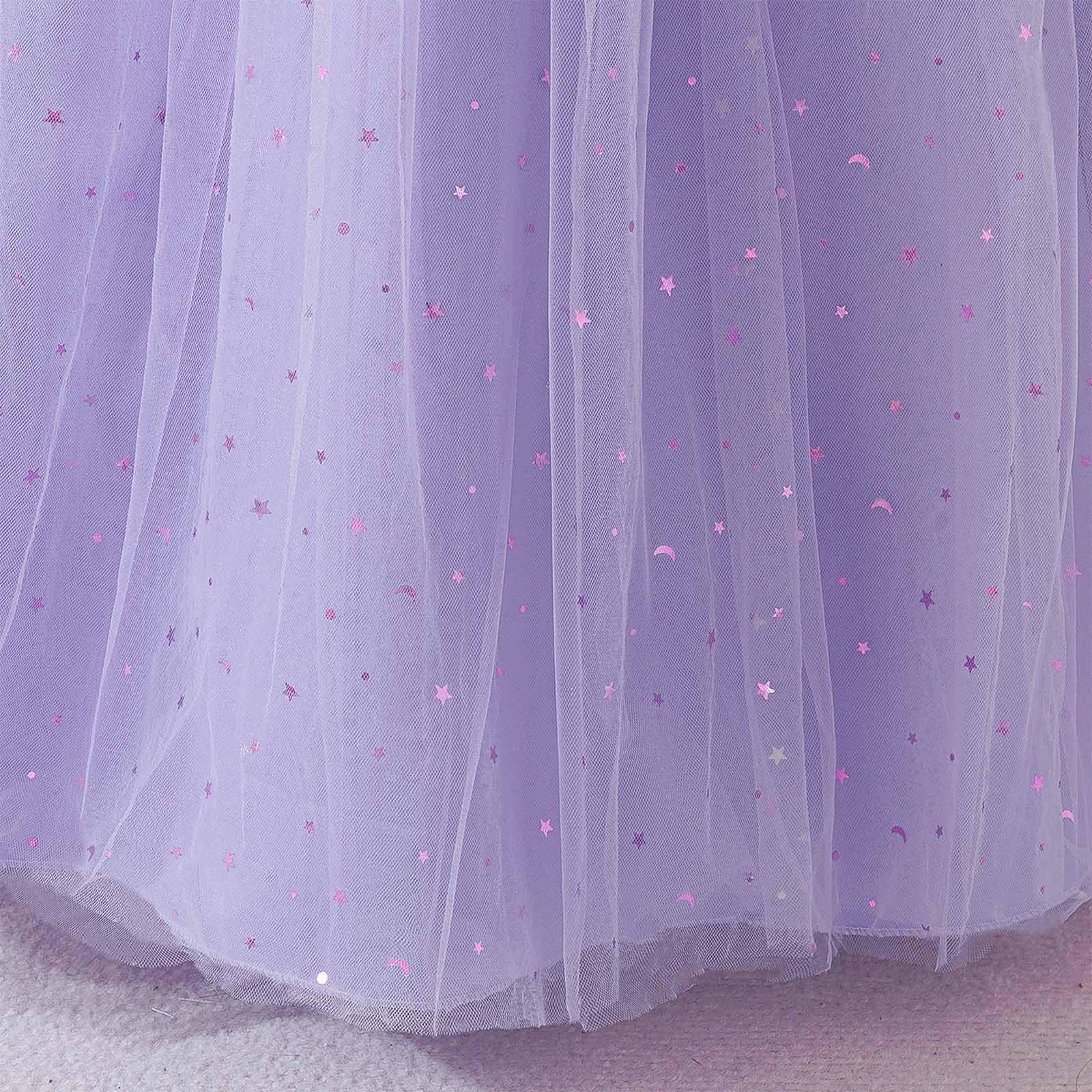 Vestido de princesa para niñas, Vestido de Fiesta de Princesa, Tul, de tutú, Falda Voluminosa, Vestido De Actuación Formal, Vestido Elegante para Fiestas, para Boda, cumpleaños, Concurso, Baile