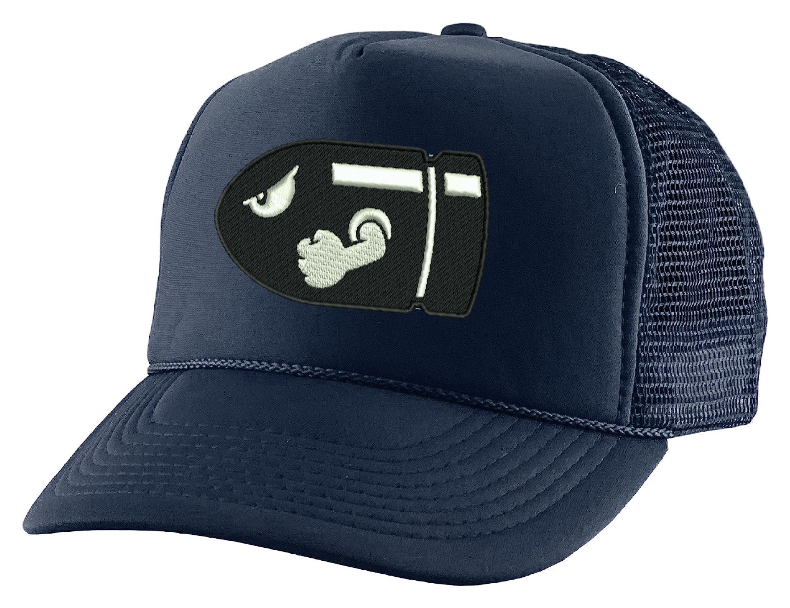 ALLNTRENDS Bullet Bill Trucker Hat Snapback Cap