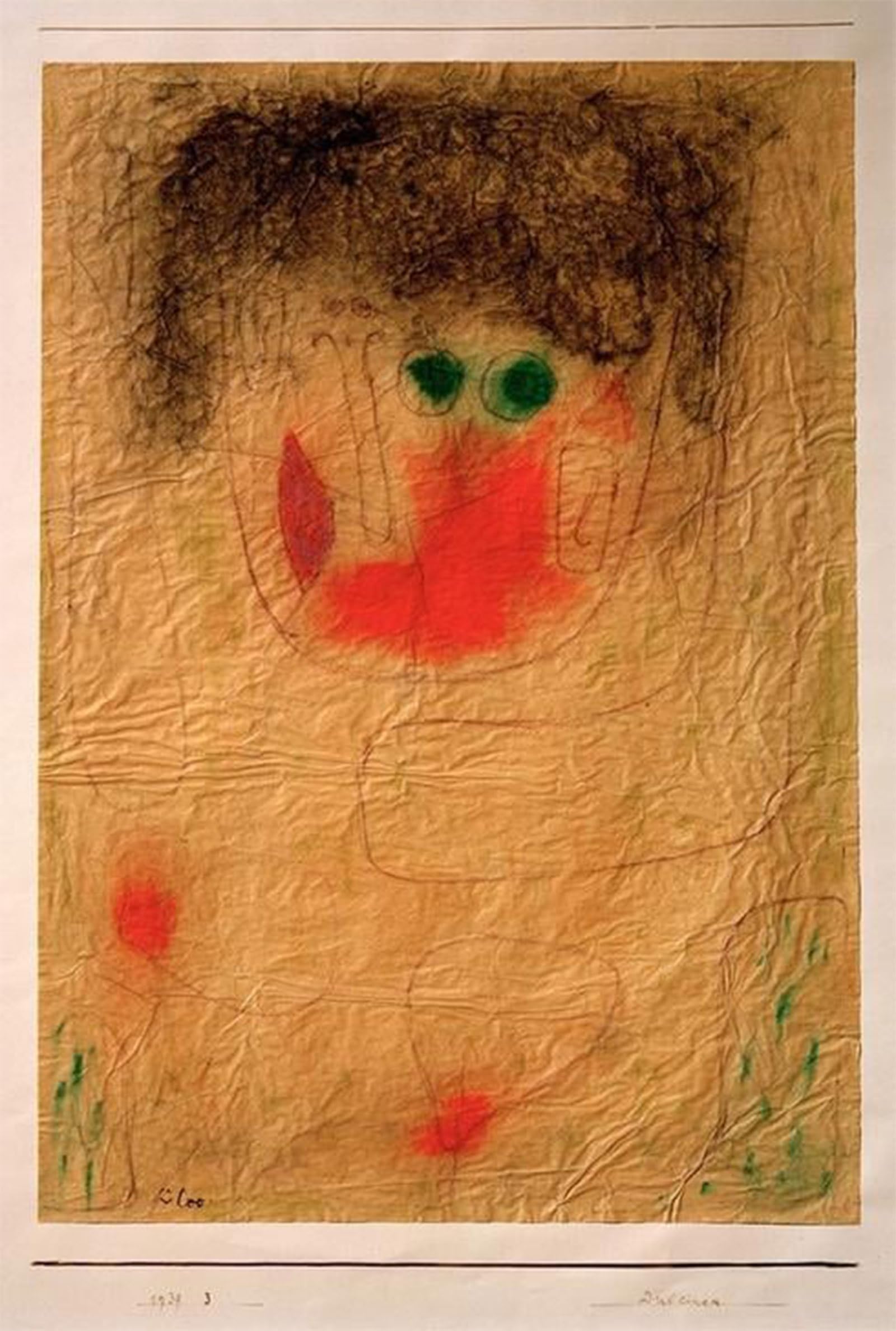 ARTXLXXBN Famous Print Painting Colorful Art Print Dulcinea by Paul Klee Canvas Art Decorations for Home Decor 60x90cm