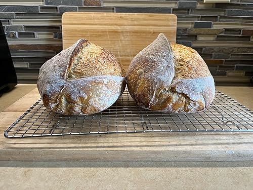 Miniatura 6 de Banneton - Cesta a prueba de pan, suministros para hornear pan de masa madre, cestas ovaladas de ratán a prueba de elevación, juego de 2, regalos de