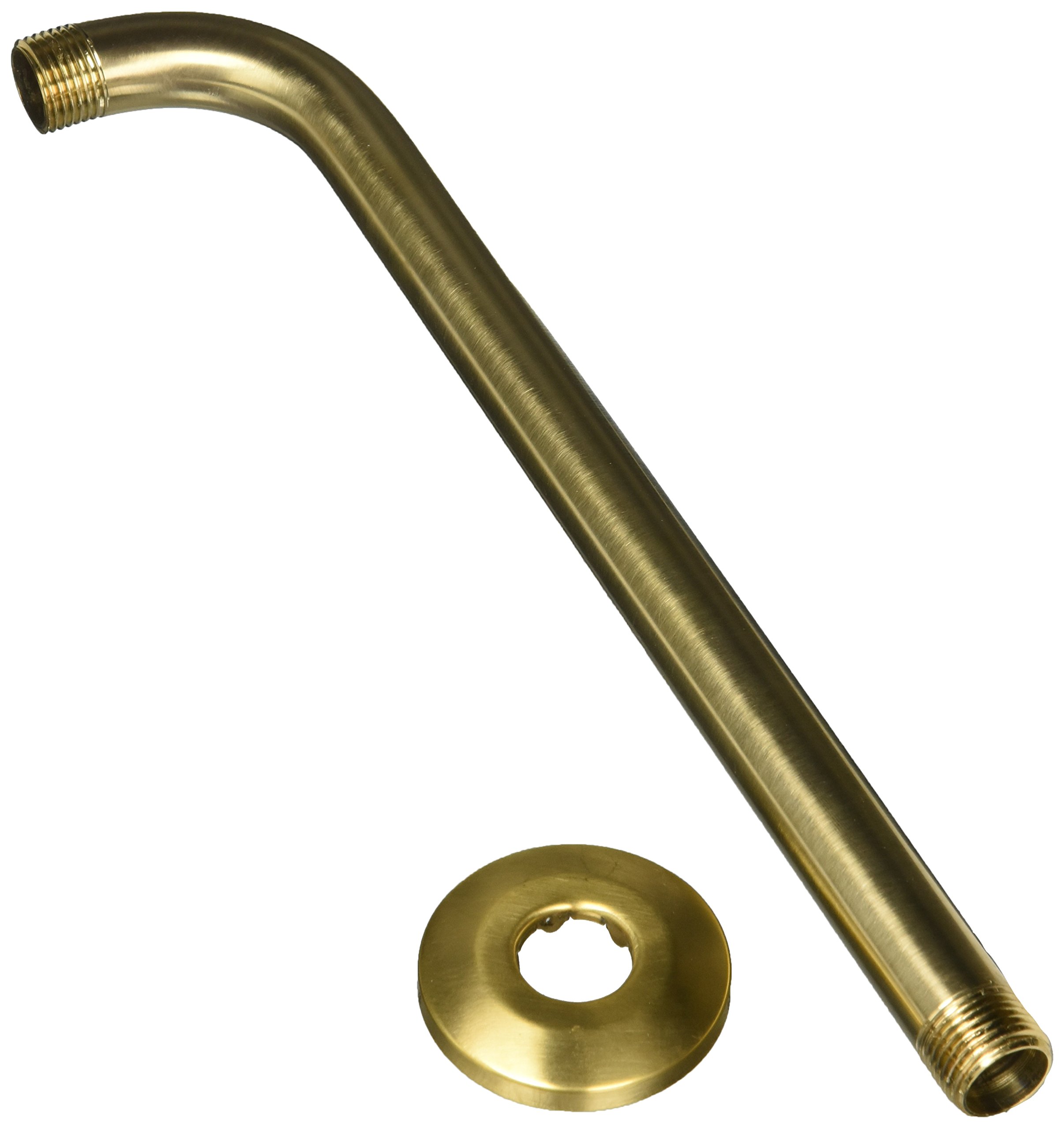 Jaclo8044-SG Brass Showerarm, 90 Degree 12", Satin Gold