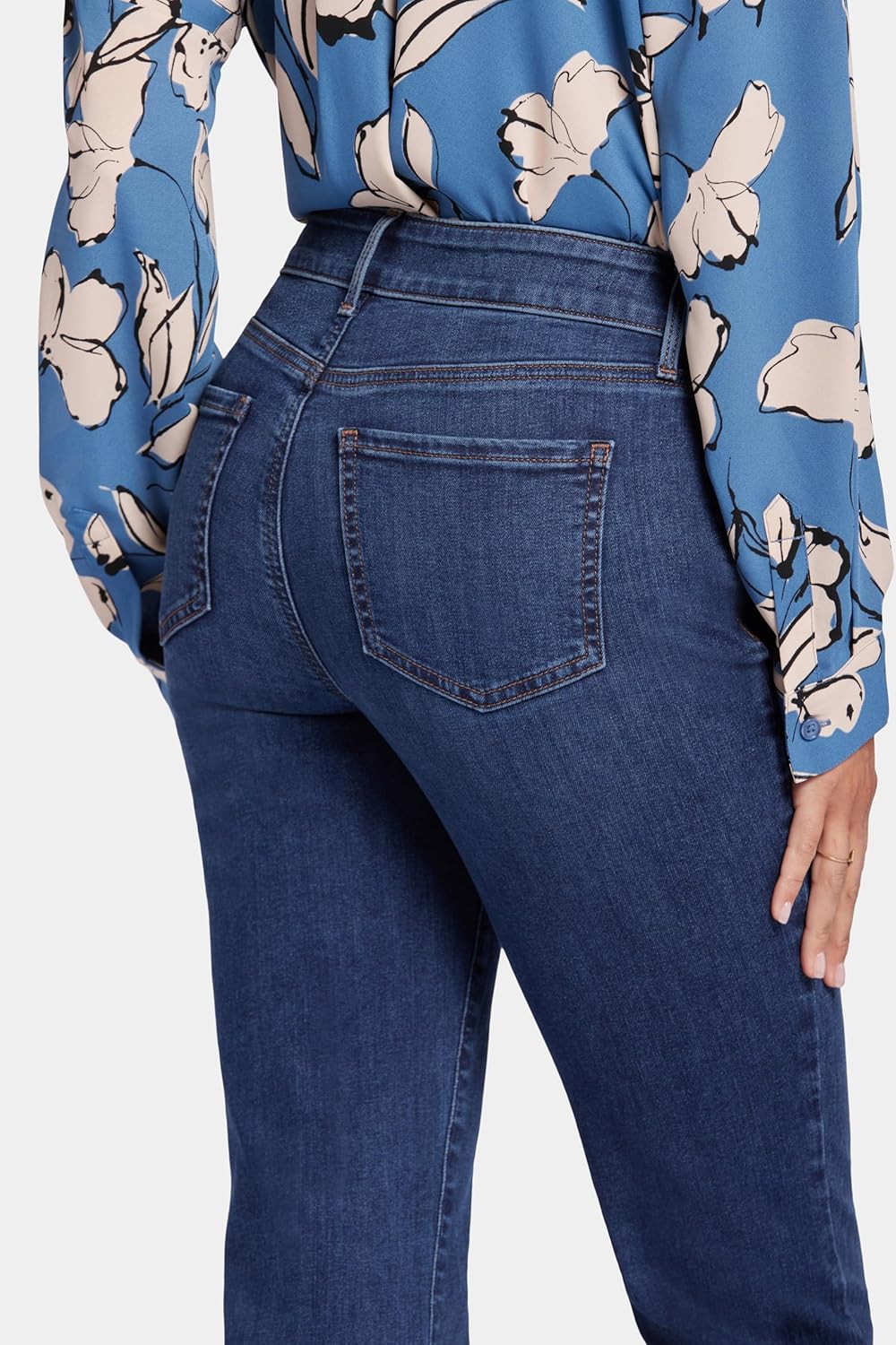 NYDJ Women's Marilyn Straight Leg Jeans in Sure Stretch Denim - Image 4