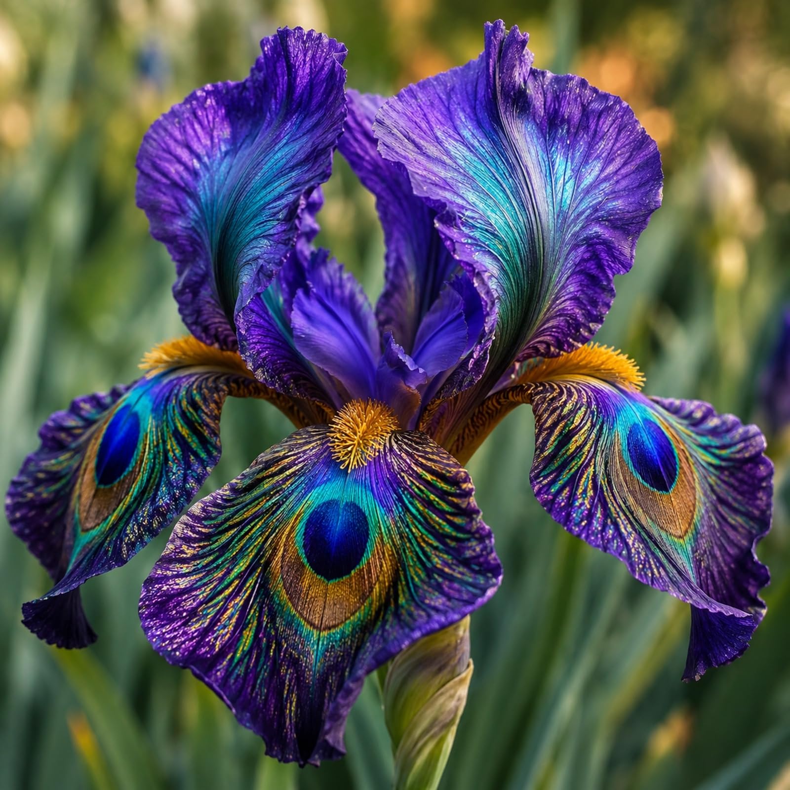 Iris Bulbs Planting for Now, Garden Decoration, Excellent Display for Your Garden- Iris Rhizomes-10 Bulbs-A