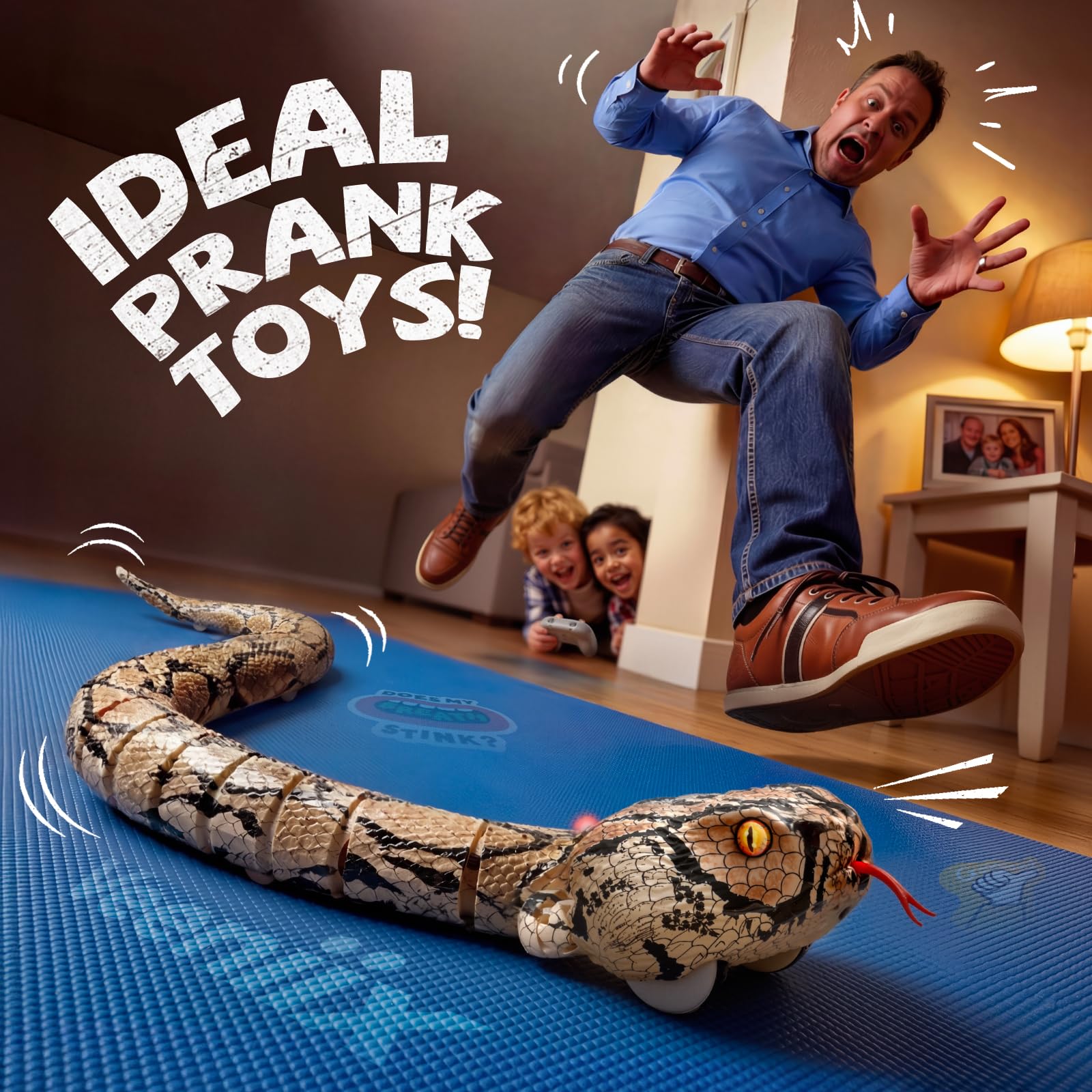 Amazon.com: Veeniix Amphibious Remote Control Rattlesnake Toy