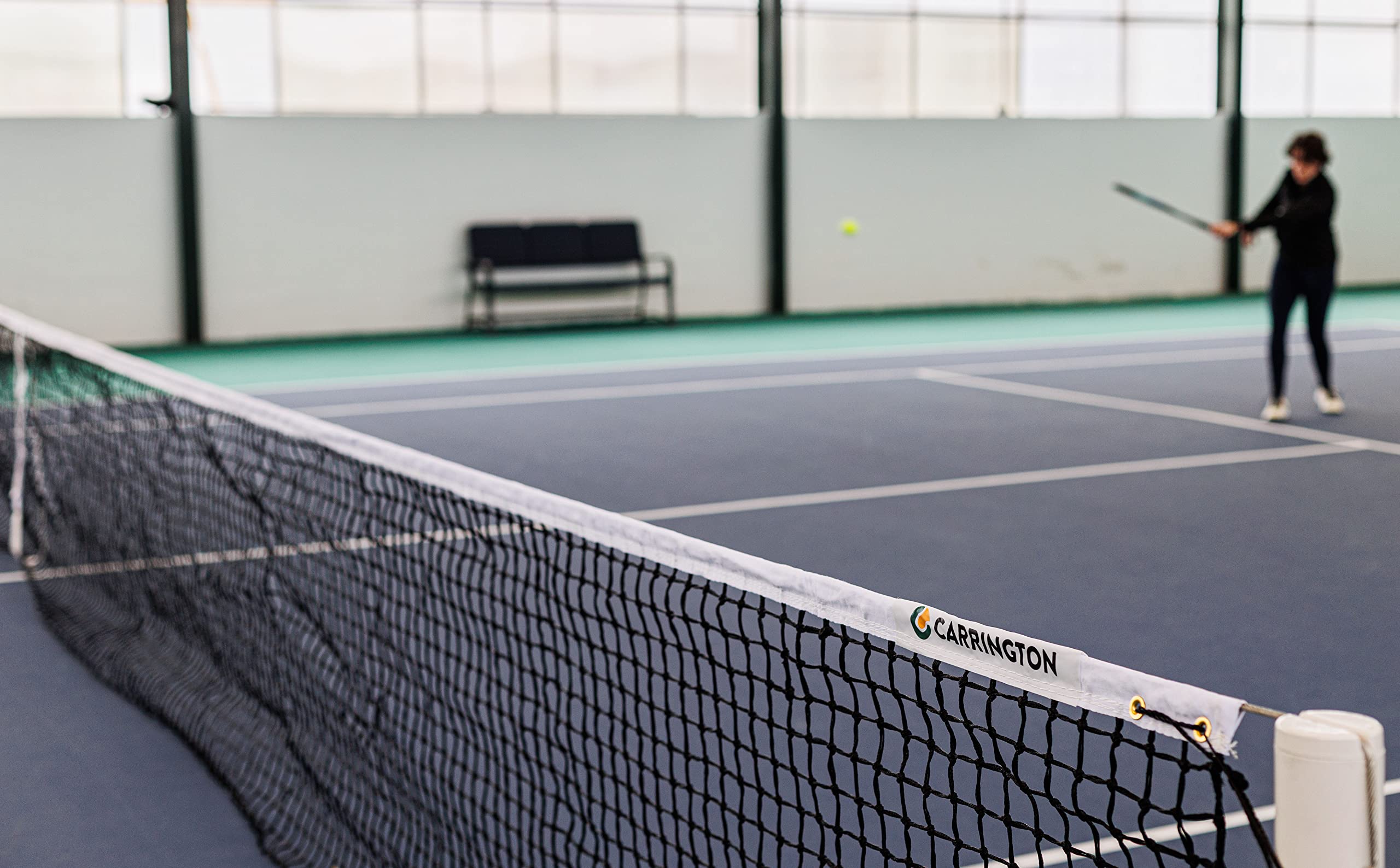 CARRINGTON® Rete da Tennis Regolamentare con Maglia Doppia
