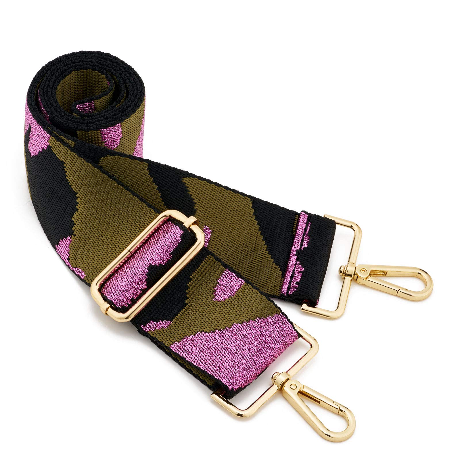 ZOOEASS Wide Shoulder Strap Adjustable Replacement Belt Crossbody Canvas Bag Handbag
