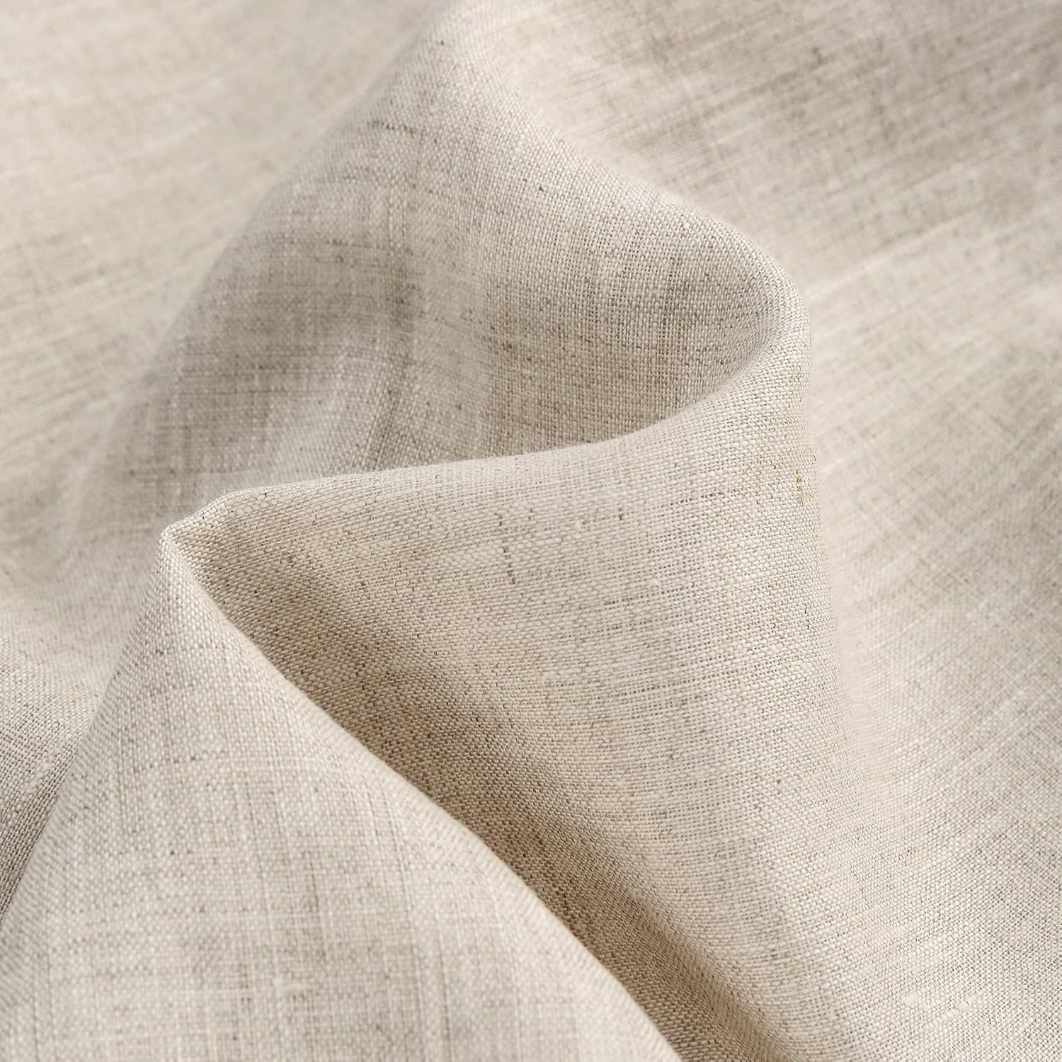 Amazhiyu Womens Pure Linen Midi Side Wrap Slit Causal Summer Beach Skirt - Image 2