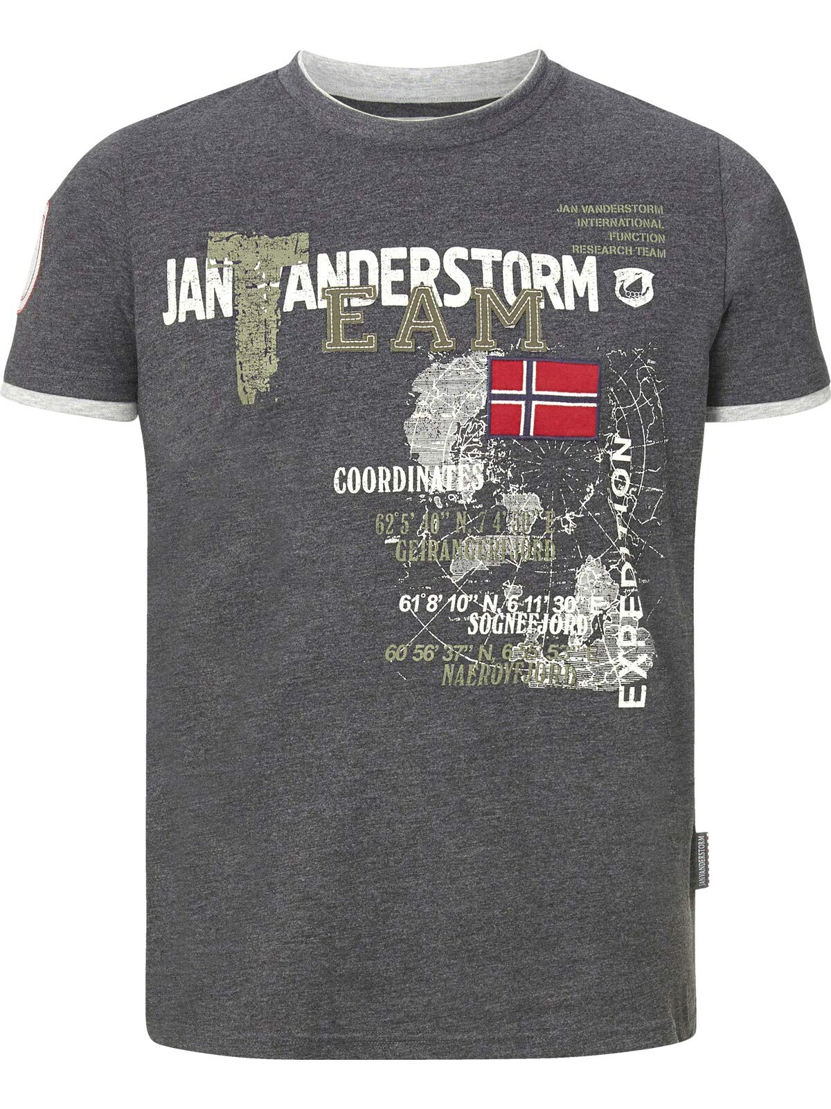 Jan Vanderstorm Camiseta de manga corta para hombre Sölve