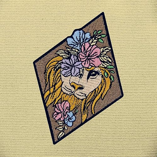 Miniatura 4 de ZEGINs Parche bordado con apliques bordados para planchar y coser emblema