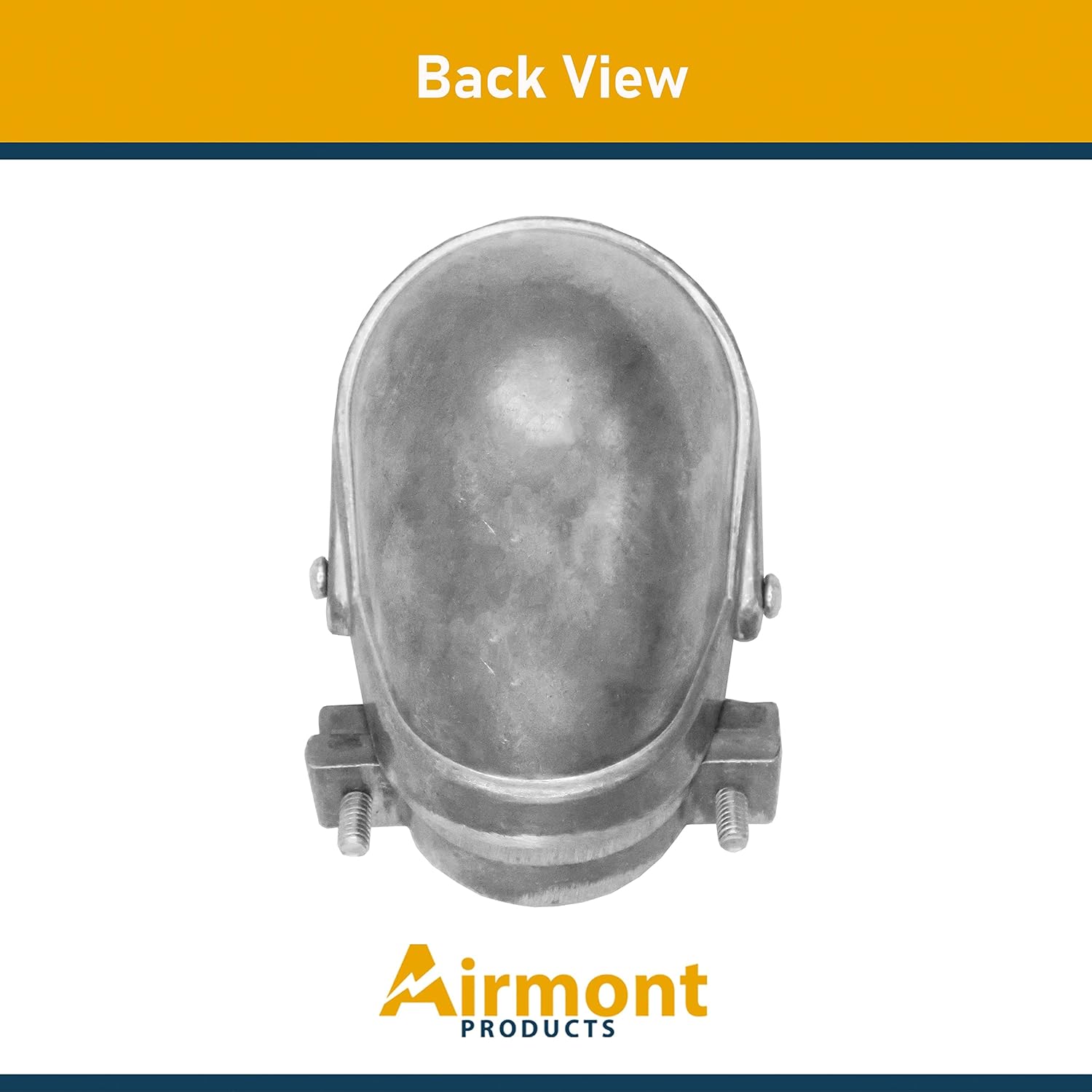 AP-10567, Aluminum Cast Service Entrance Cap, Clamp On Type, 3 Inch, For Use With IMC, EMT, or Rigid Conduit, Bar Type Clamp, Weather Resistant Weatherhead