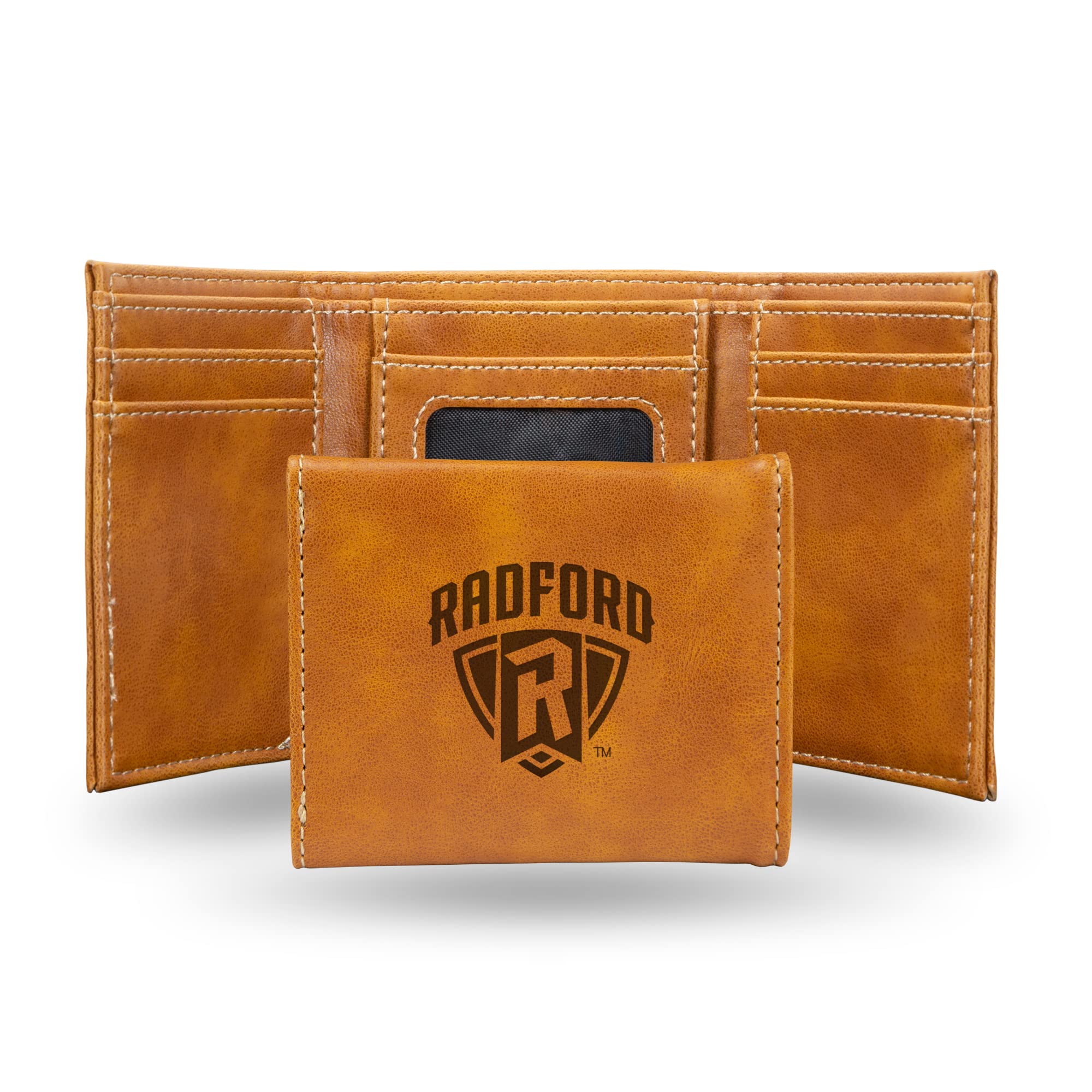 Rico Industries NCAA Laser Engraved Trifold Laser Engraved Tri-Fold Wallet - Men's Accessory