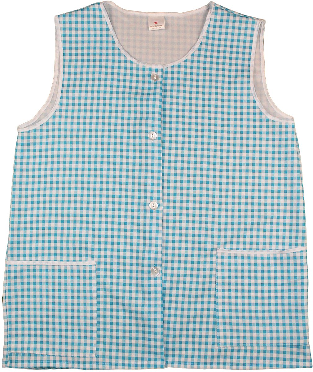 Kentex Online Women's Turquoise Overalls Home Work Overall Button Through (Wx, )