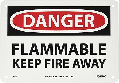 NMC D417R OSHA Sign, Legend 