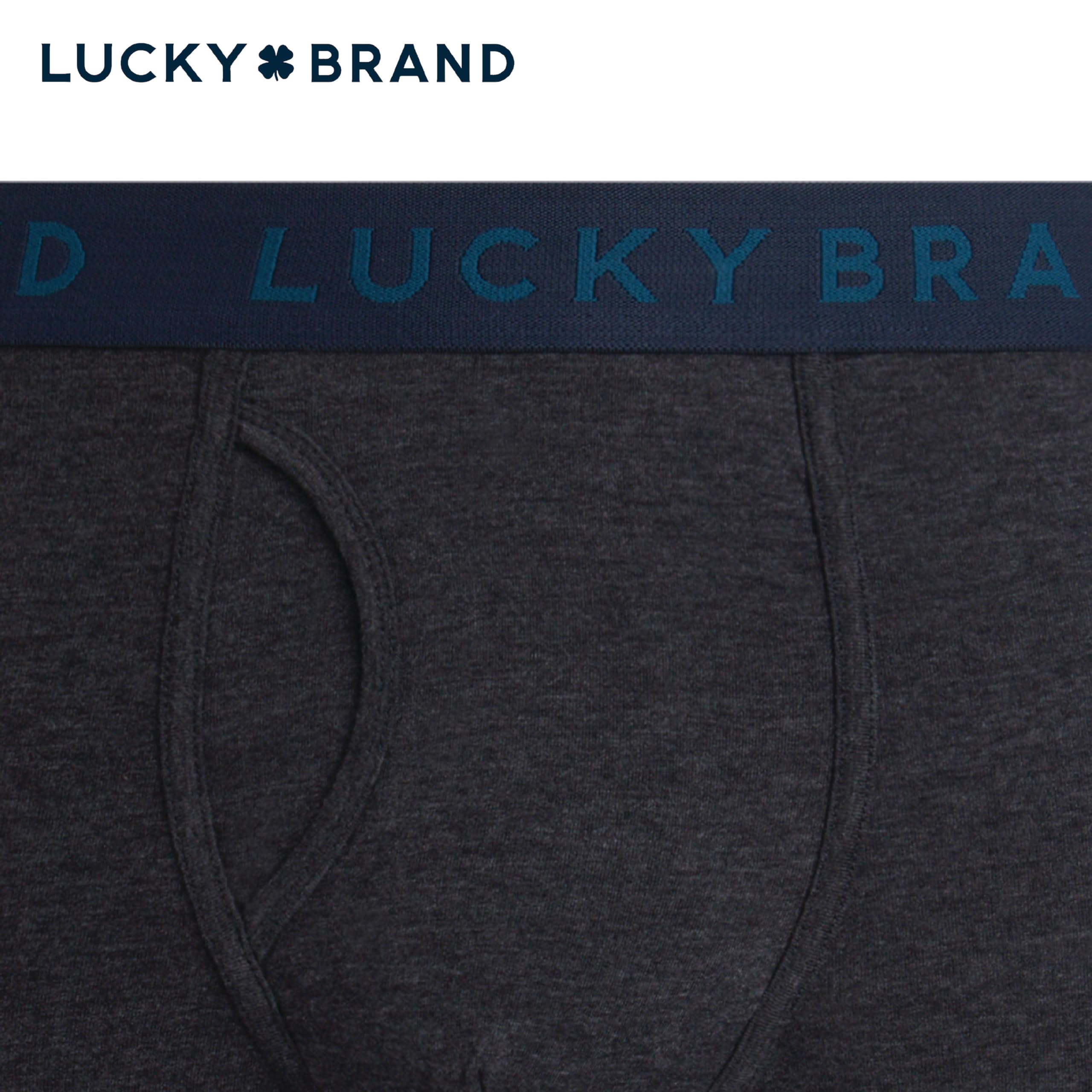 Lucky Brand Herren Unterwäsche – Baumwollmischung Stretch Boxershorts (6er-Pack)