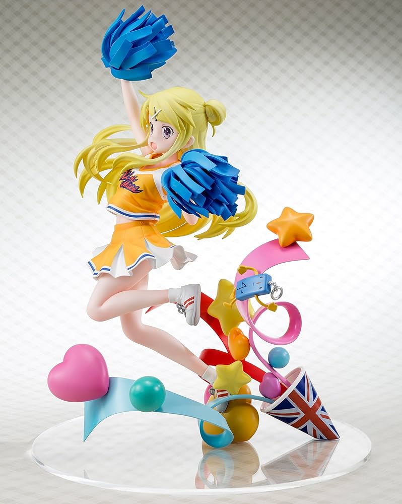 きんいろモザイク 九条カレン ぽっぷんチアガールver. フィギュア Amazon | 1/7スケール塗装済み完成品 『きんいろモザイク Pretty