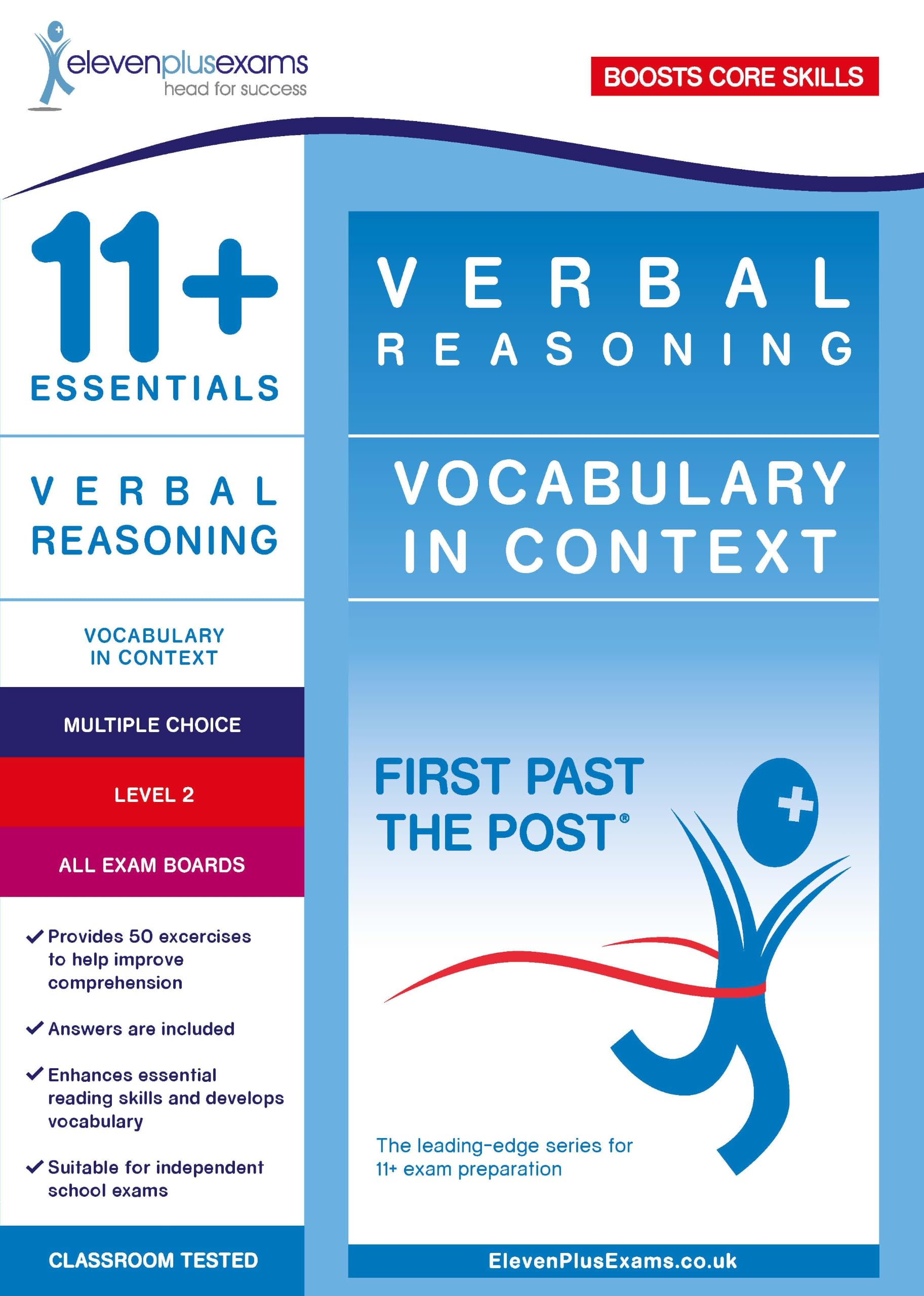 11+ Essentials Verbal Reasoning: Vocabulary in Context Level 2 (First Past the Post)