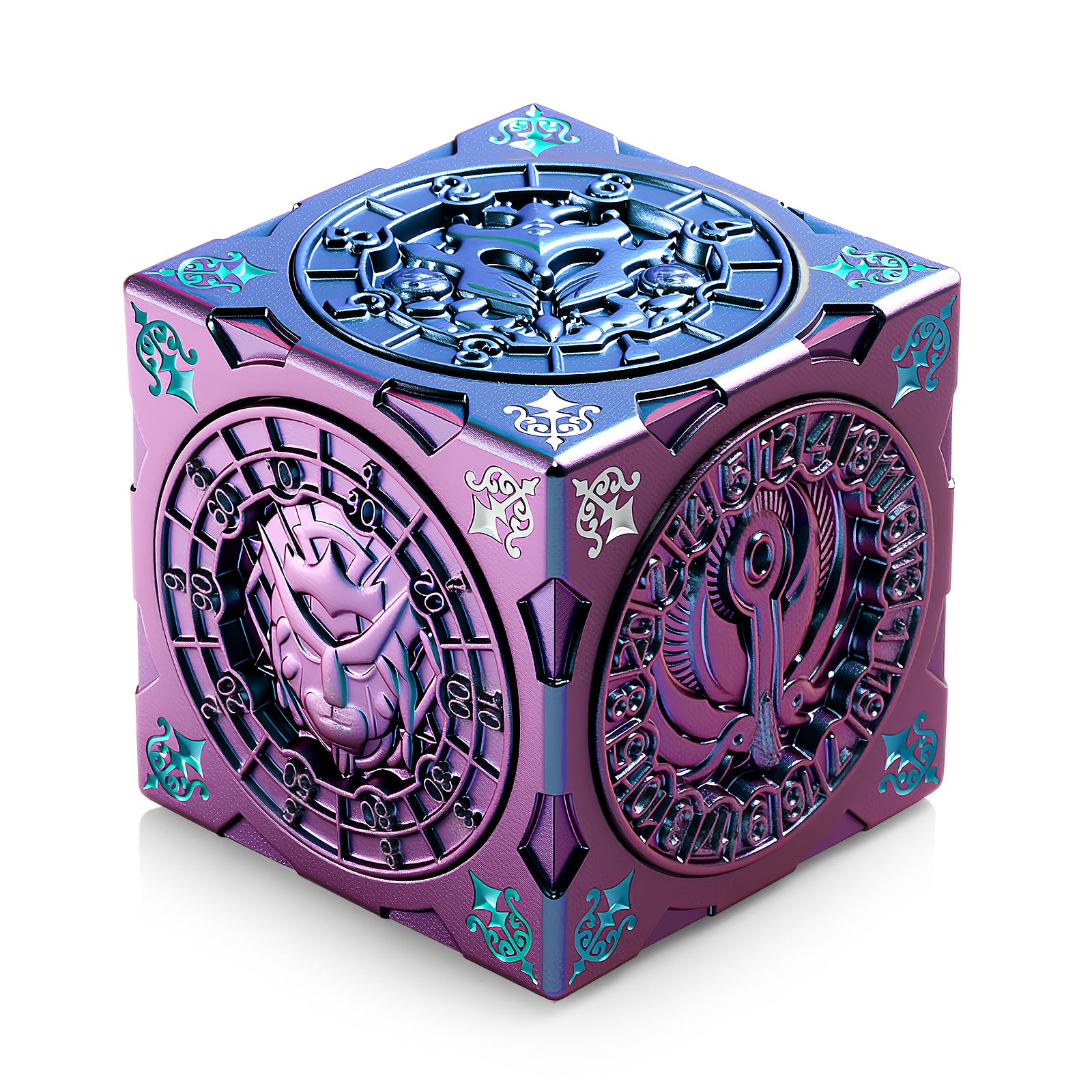 DNDND Purple-to-Blue Chameleon Multi-Functional Spinner DND Dice