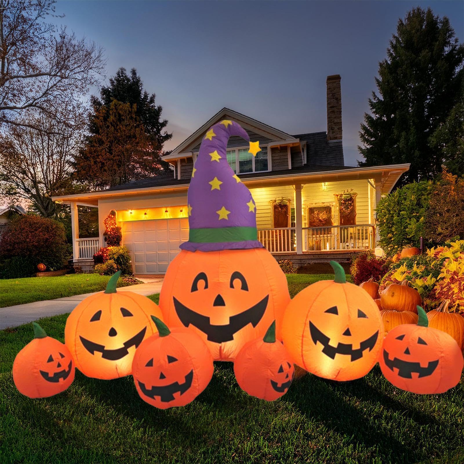 Fantasma spettrale gonfiabile all'aperto della di Halloween
