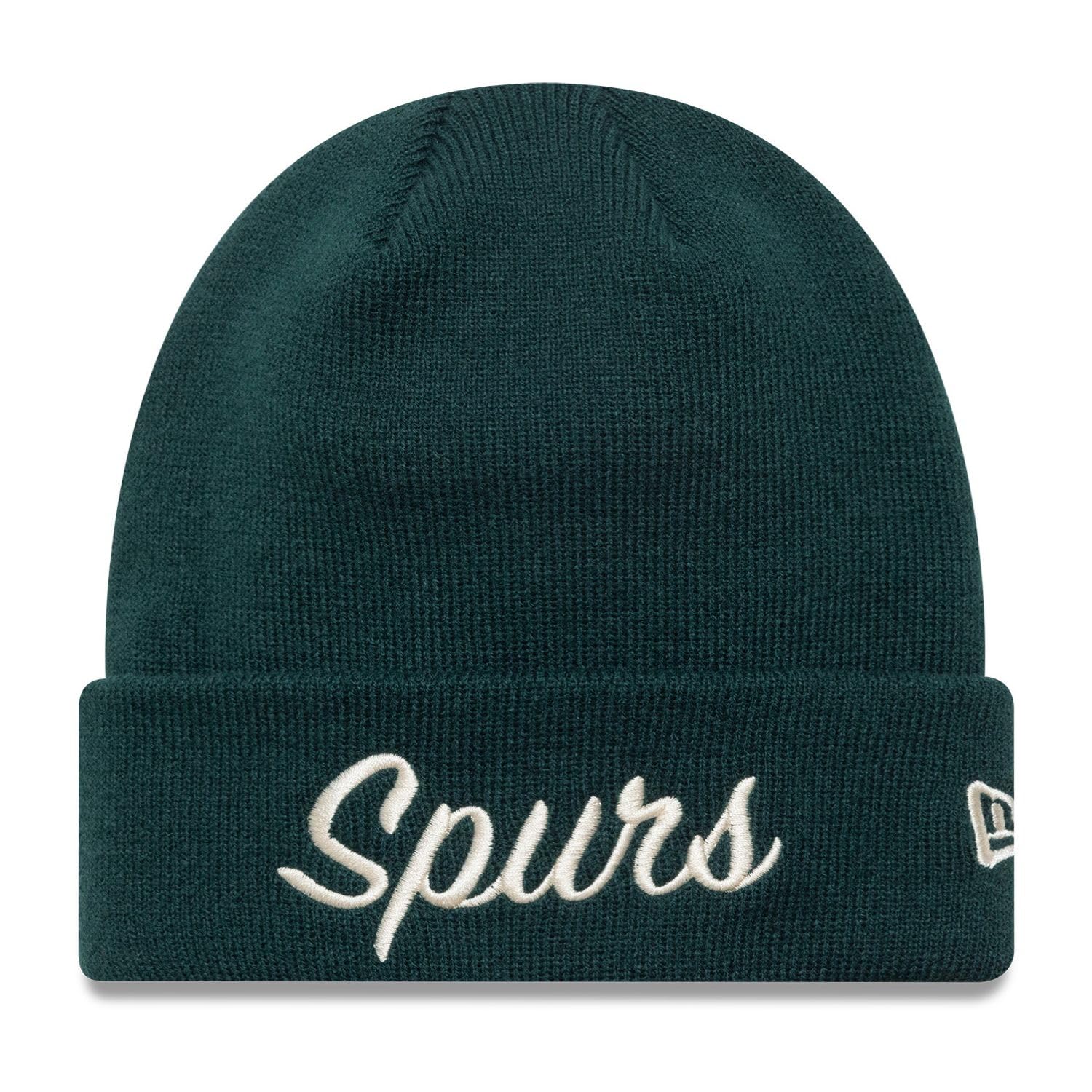 New Era Unisex Forest Green Winter Beanie - Tottenham Hotspur Dark Green