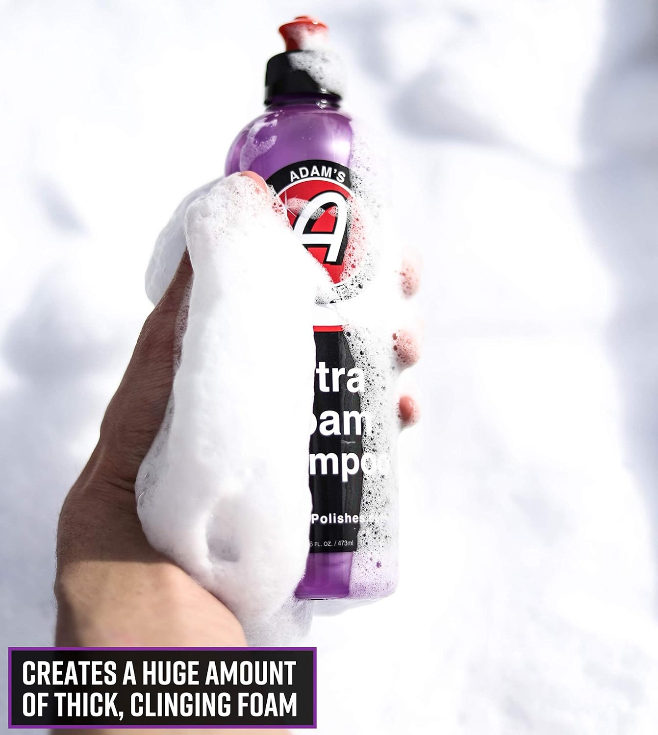 Adam's Polishes Ultra Foam Washing Bundle - pH Neutral Formula For Safe, Spot Free Cleaning - Ultra Slick Formula That Wont Scratch or Leave Water Spots