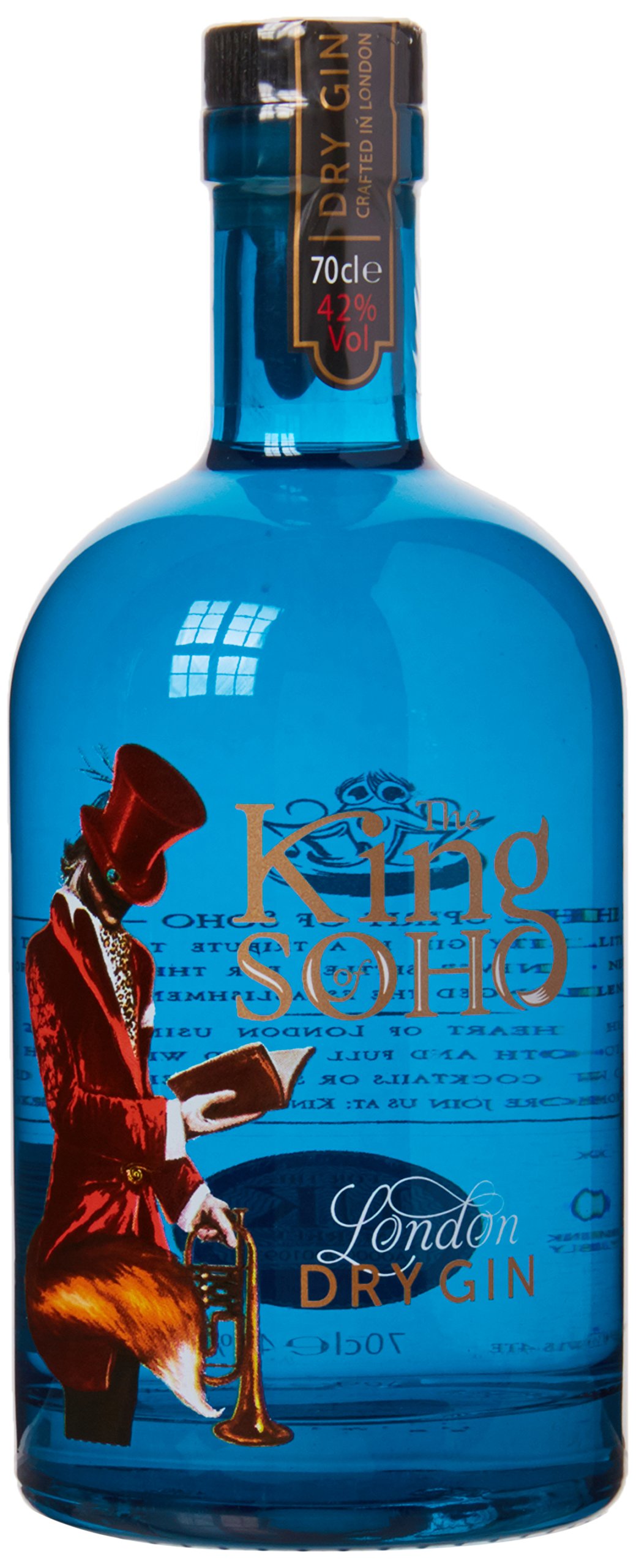 The King of Soho Gin, 70 cl