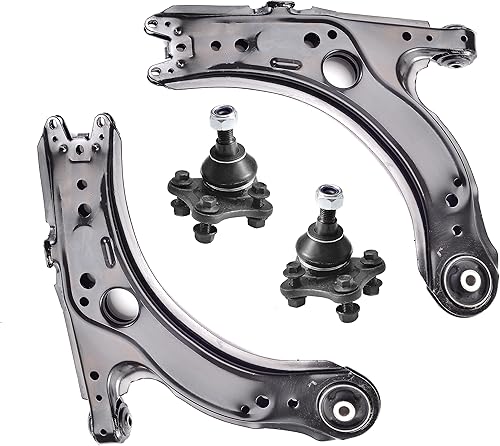 Miniatura 2 de ASTARPRO Kit de suspensión de 12 piezas brazos de control delanteros inferiores y rótulasextremo de barra de acoplamiento interior y exterior con