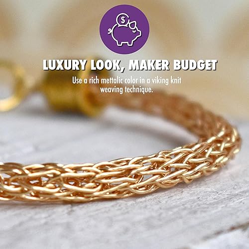 Miniatura 8 de Artistic Wire, Alambre de cobre de color chapado en plata de 0.032 in de calibre 20, resistente al deslustre, amatista, 25 pies  24.9 ft