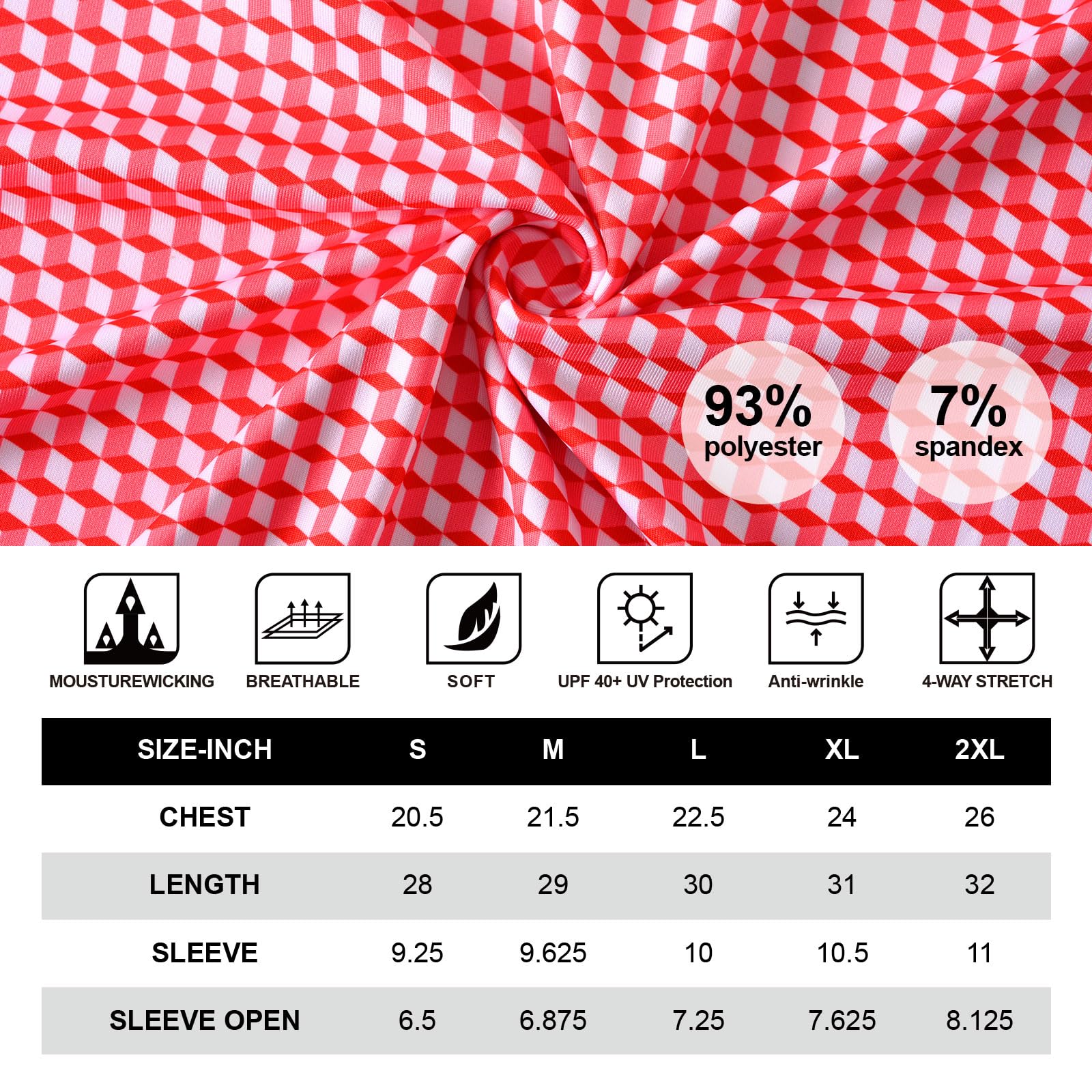 DEOLAX Polo para hombre, estampado de moda, camiseta de golf para hombre, ajuste seco, manga corta, secado rápido, divertida camisa de golf para hombre