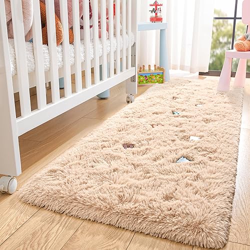 Miniatura 142 de Rostyle - Alfombras suaves y esponjosas para el dormitorio, sala de estar, alfombras peludas, alfombra de Navidad para niñas, niños, alfombras
