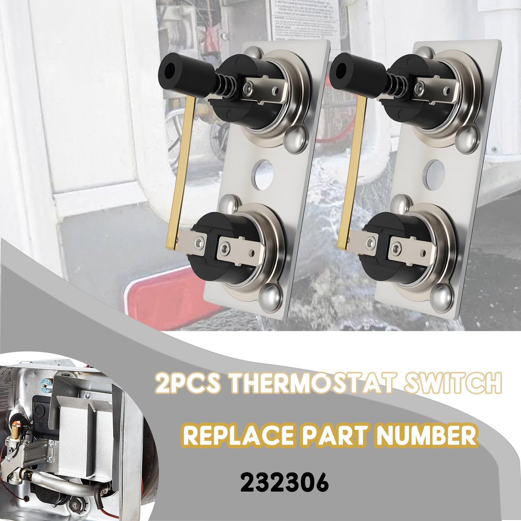 RV Thermostat Switch RV Water Heater Thermostat Switch 232306 ...
